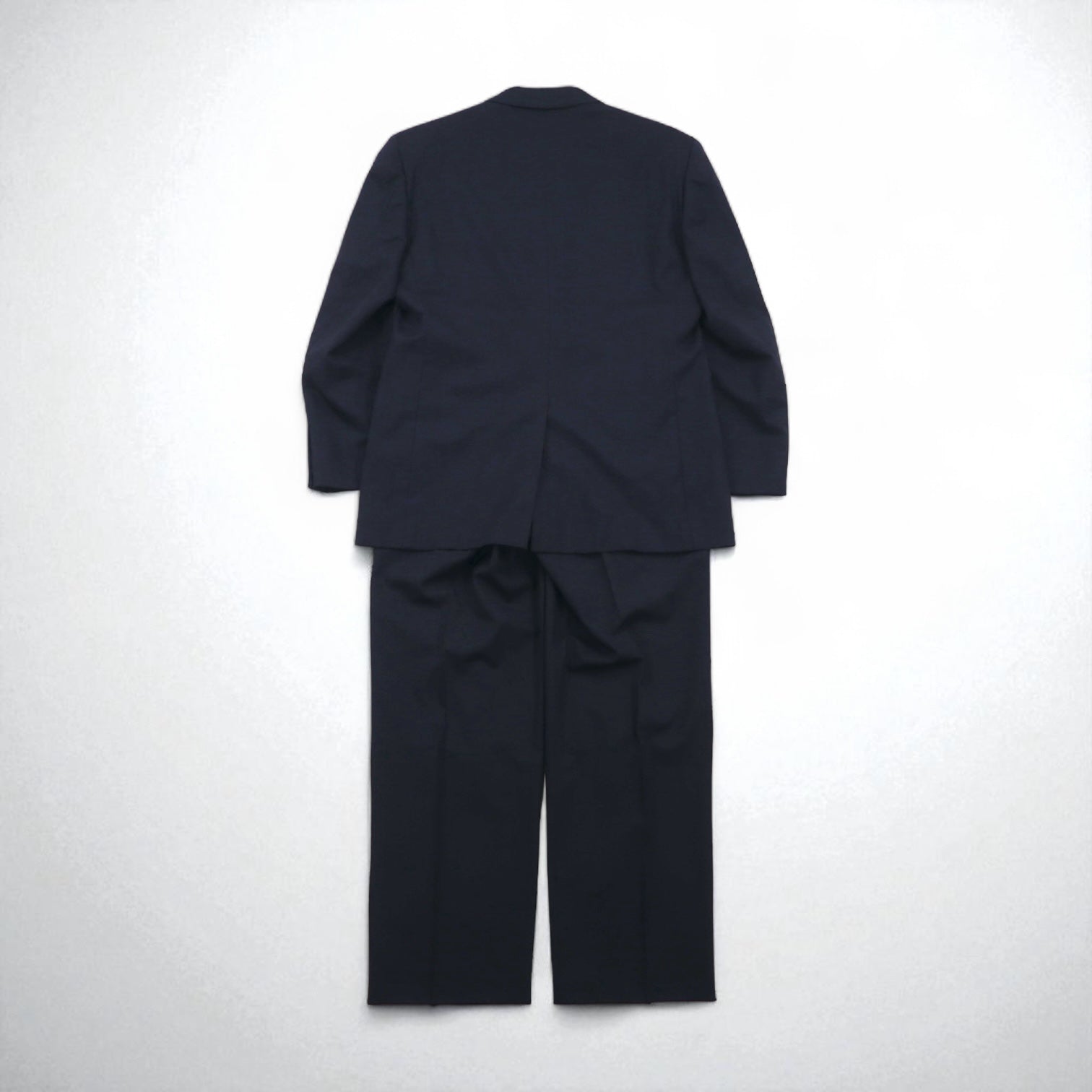 Brooks Brothers 3B スーツ セットアップ M ネイビー ウール 2タック ワイド