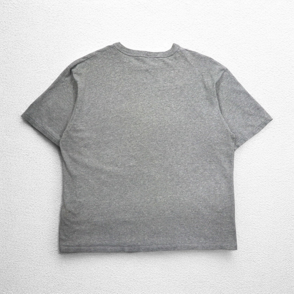 T-shirt Champion USA anni '90, stampa college, taglia XL, cotone grigio, Marin ATHLETICS