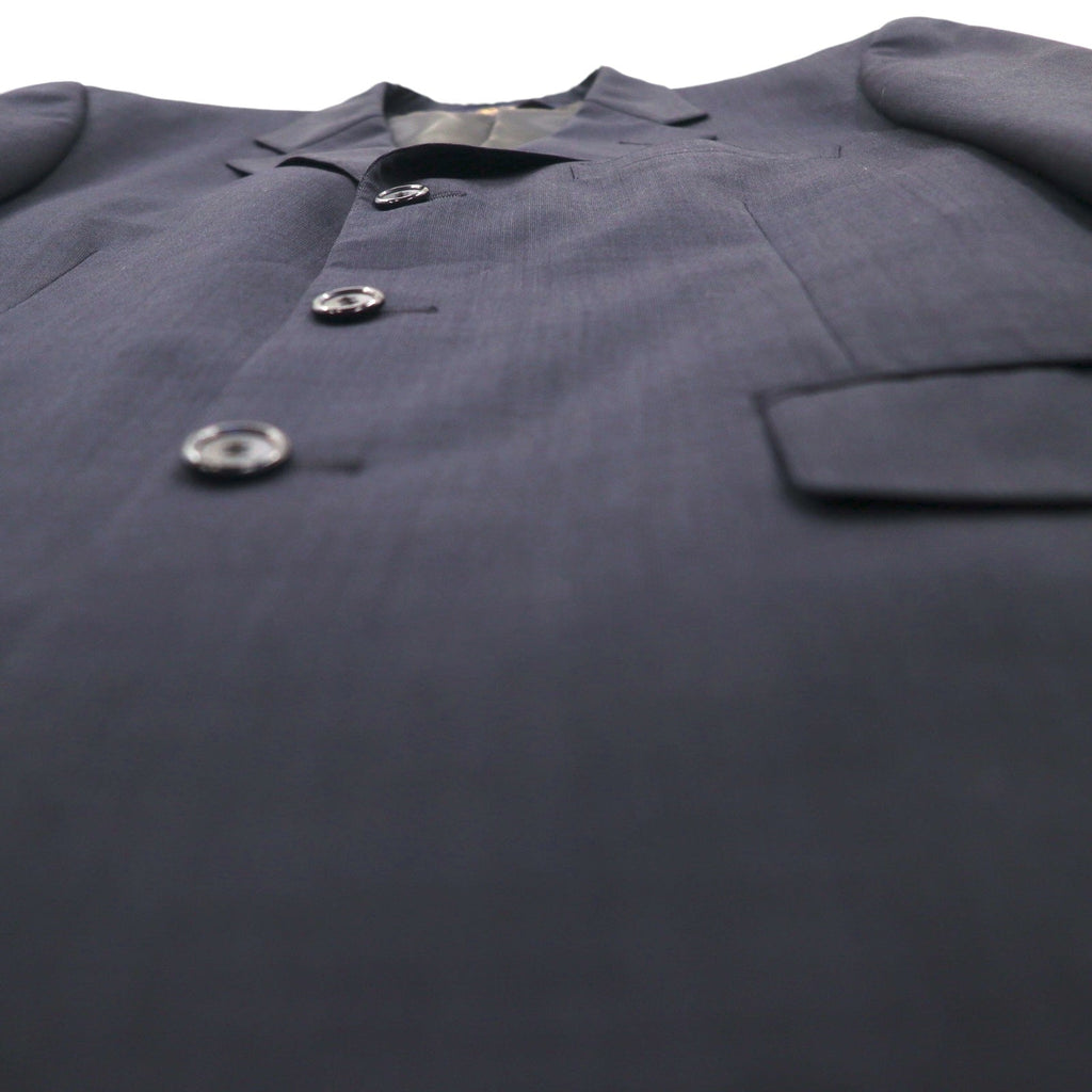 Brooks Brothers 3B スーツ セットアップ M ネイビー ウール 2タック ワイド