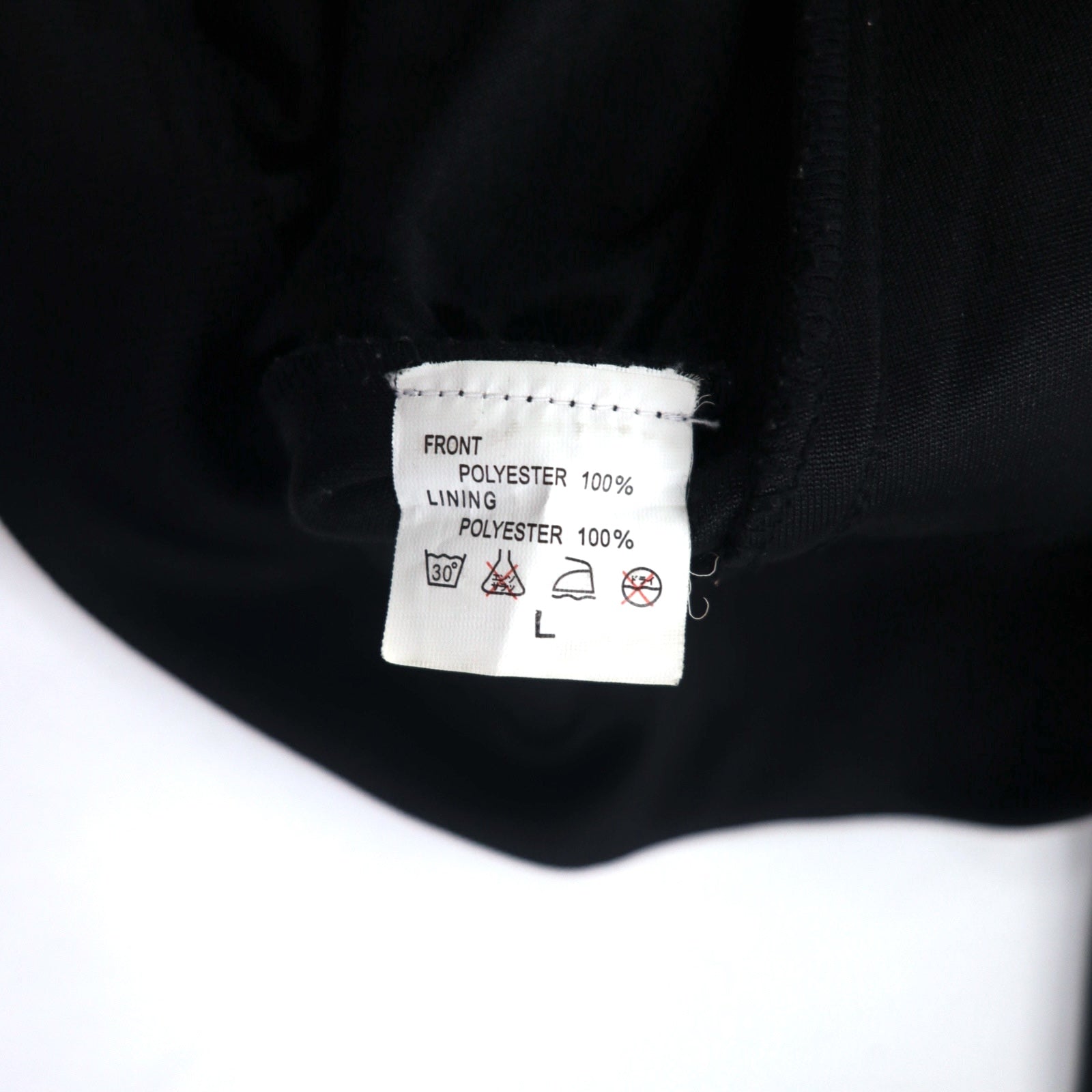 adidas 90s ATP velluto tuta giacca L nero logo Trifoglio 3 strisce