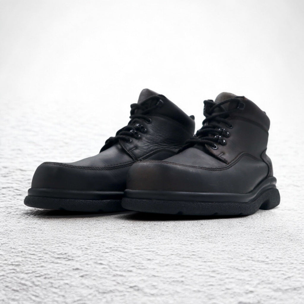 Red Wing チャッカ ワークブーツ 26cm ブラウン レザー Safety Chukka Steel Toe Work Boots 6662