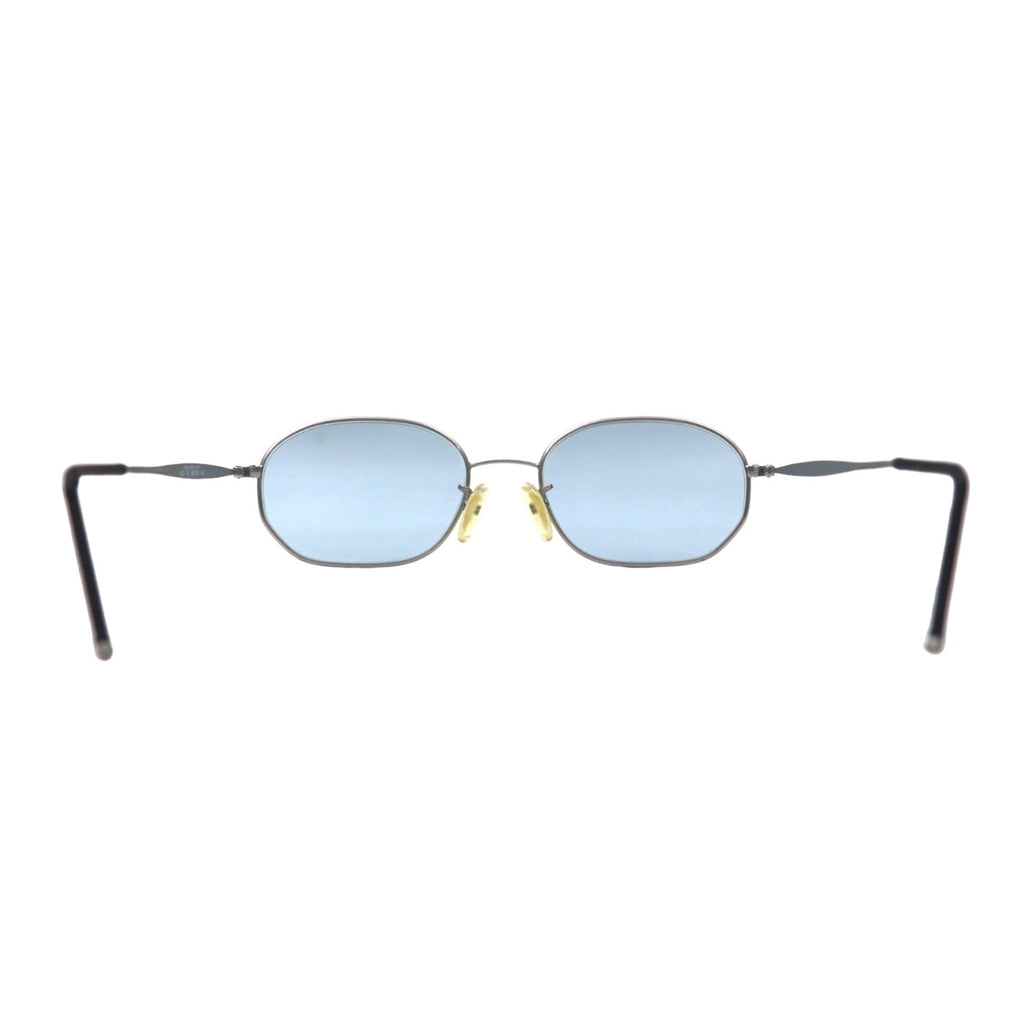 HUGO BOSS Occhiali da Sole Ovali Made in Italy Metallo Argento Lenti Colorate Blu 4757 70 54◻︎19 145