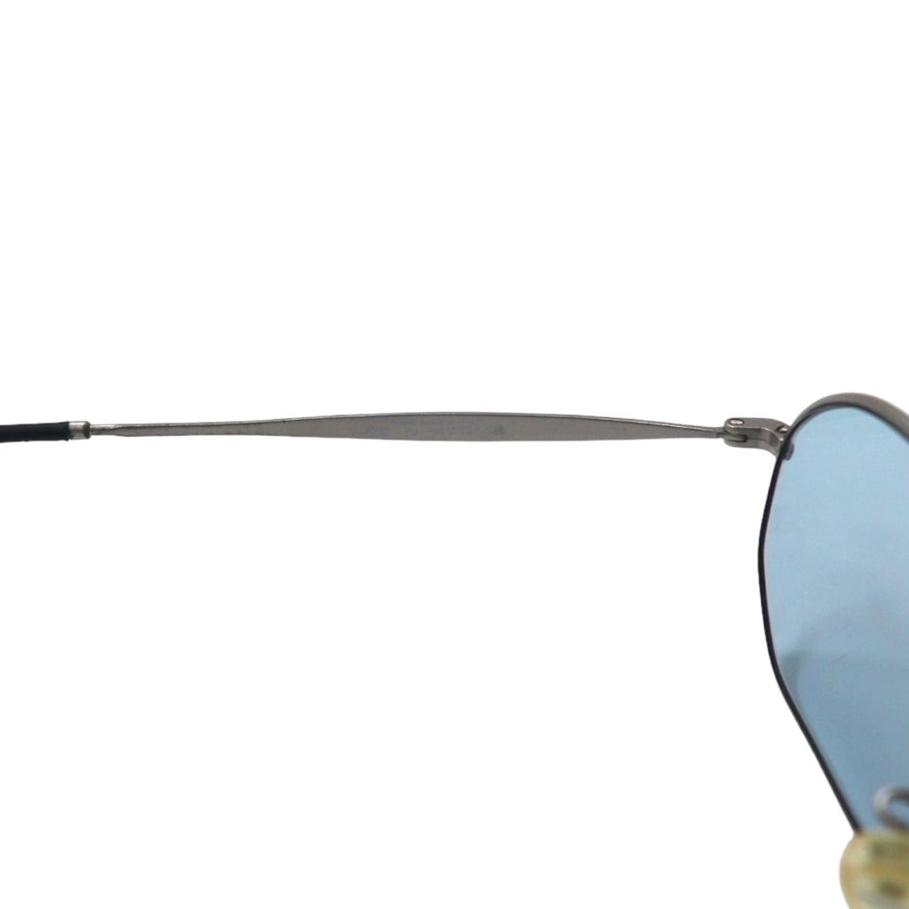 HUGO BOSS Occhiali da Sole Ovali Made in Italy Metallo Argento Lenti Colorate Blu 4757 70 54◻︎19 145