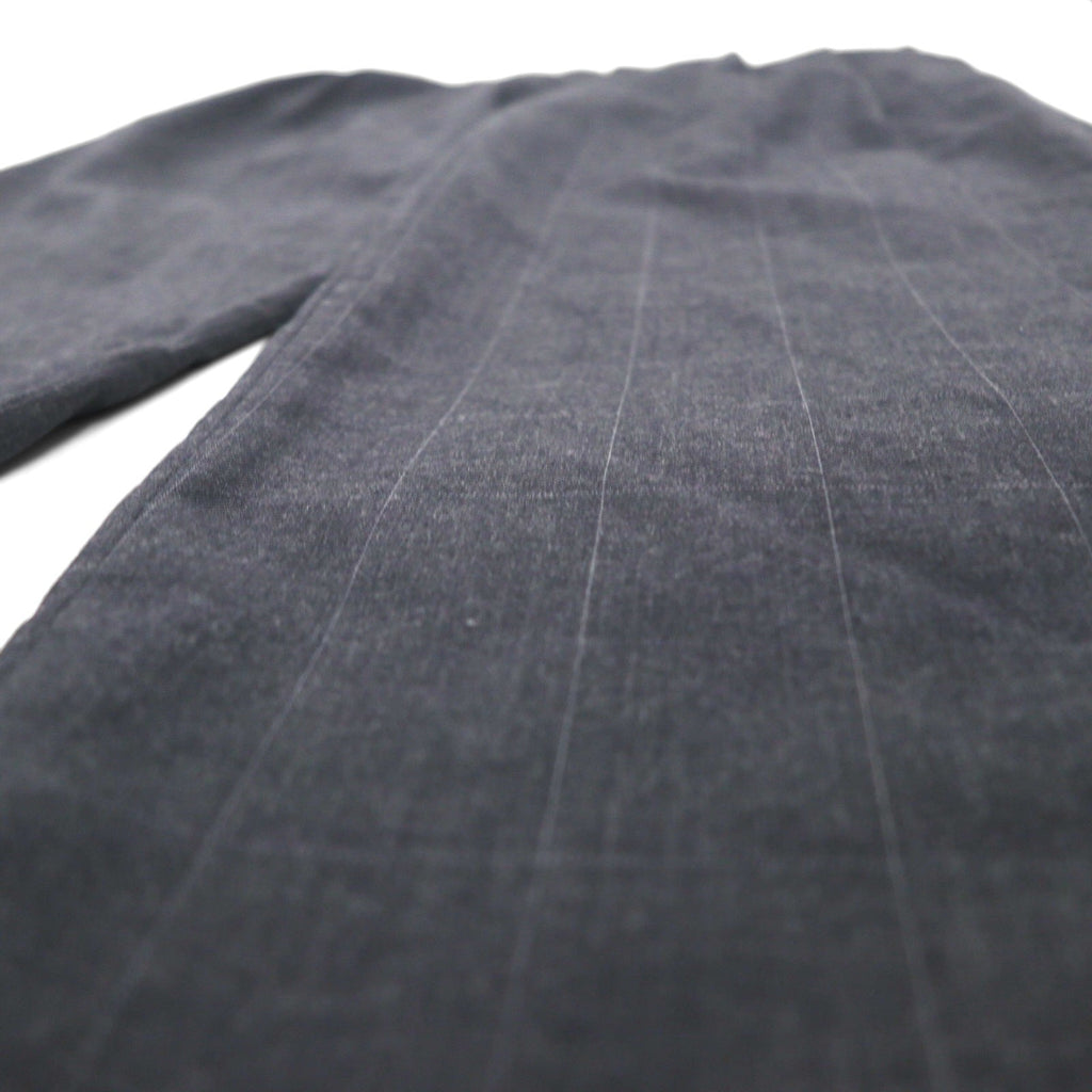 NAUTICA RIGGER Pantaloni ampi a pieghe in lana a quadri, vestibilità classica, taglia L, colore grigio