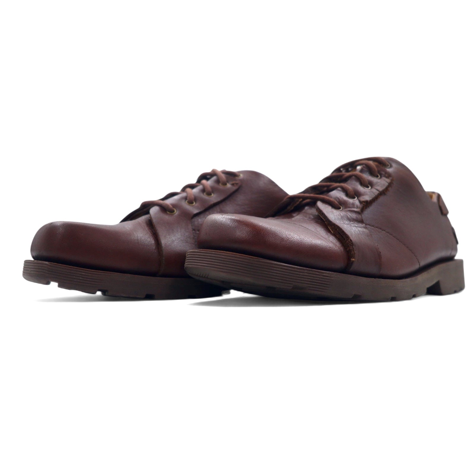 Dr. Martens Scarpe Basse Oxford Eleganti in Pelle, 26 cm, Marroni, con Ammortizzazione ad Aria, Casual Eleganti 11566