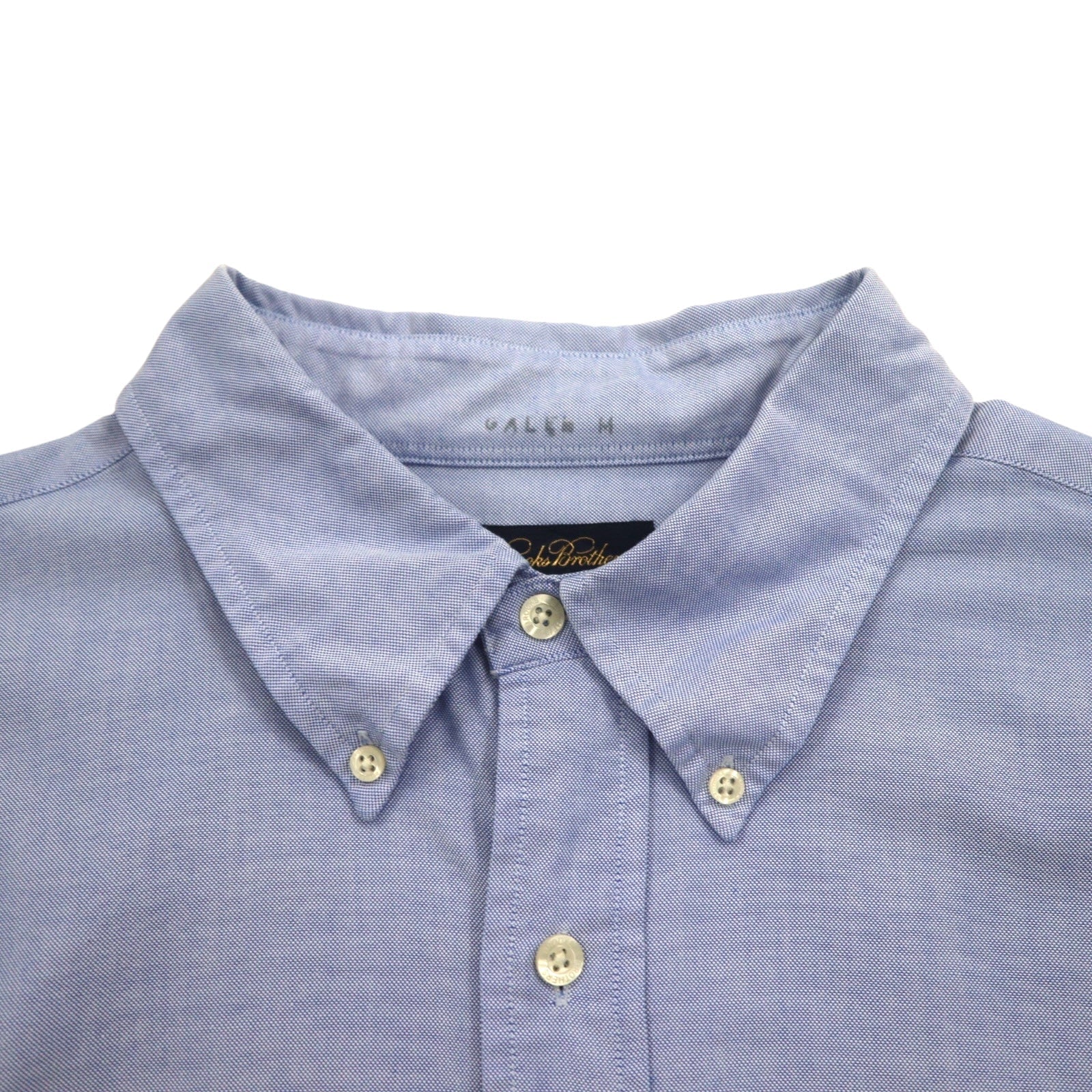 Brooks Brothers Camicia button-down Oxford in cotone Supima 2XL blu taglia grande con logo ricamato
