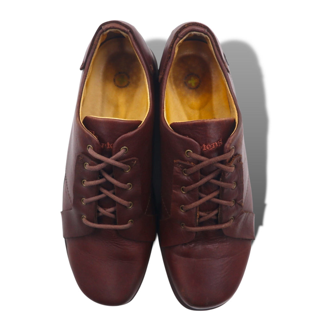 Dr. Martens Scarpe Basse Oxford Eleganti in Pelle, 26 cm, Marroni, con Ammortizzazione ad Aria, Casual Eleganti 11566