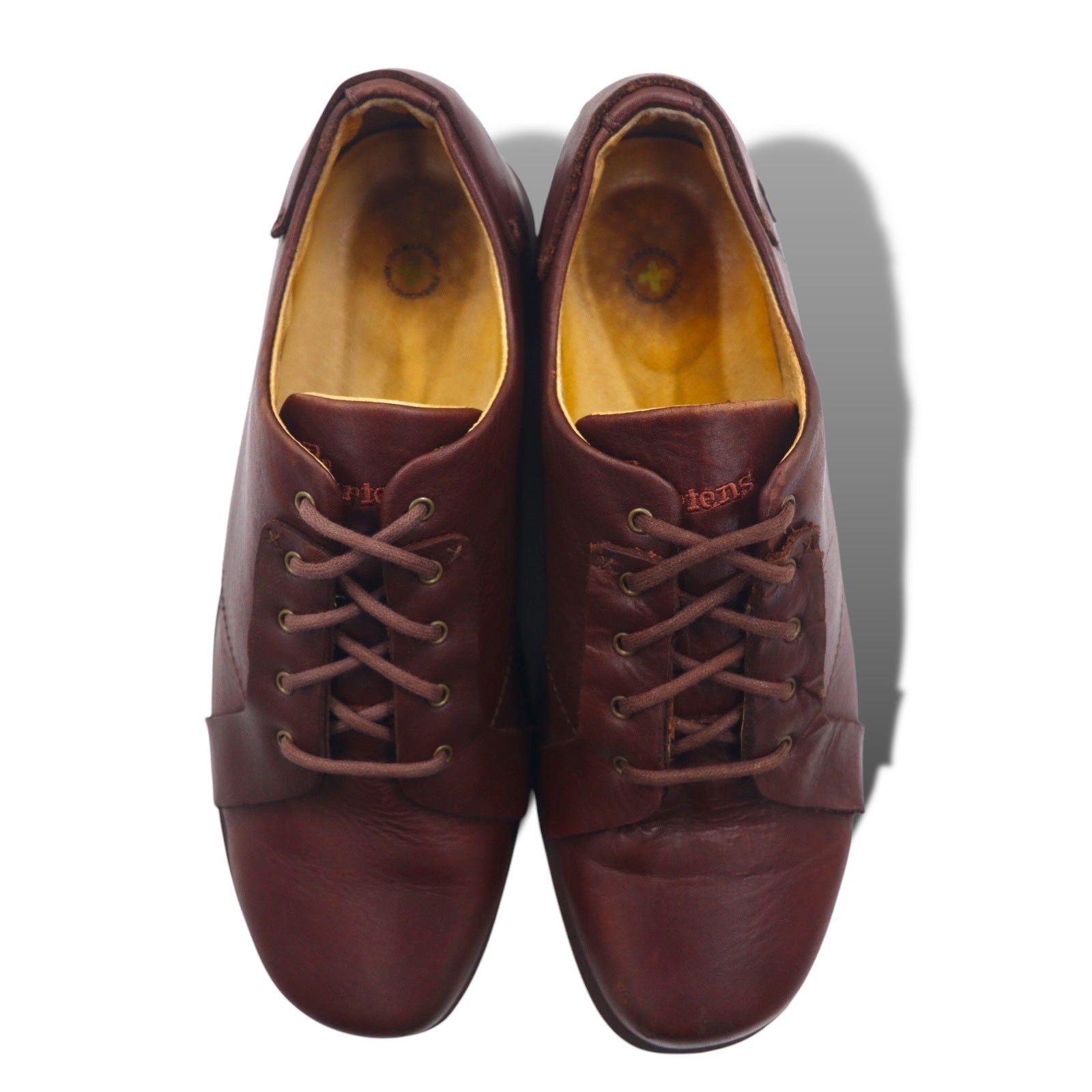 Dr. Martens Scarpe Basse Oxford Eleganti in Pelle, 26 cm, Marroni, con Ammortizzazione ad Aria, Casual Eleganti 11566