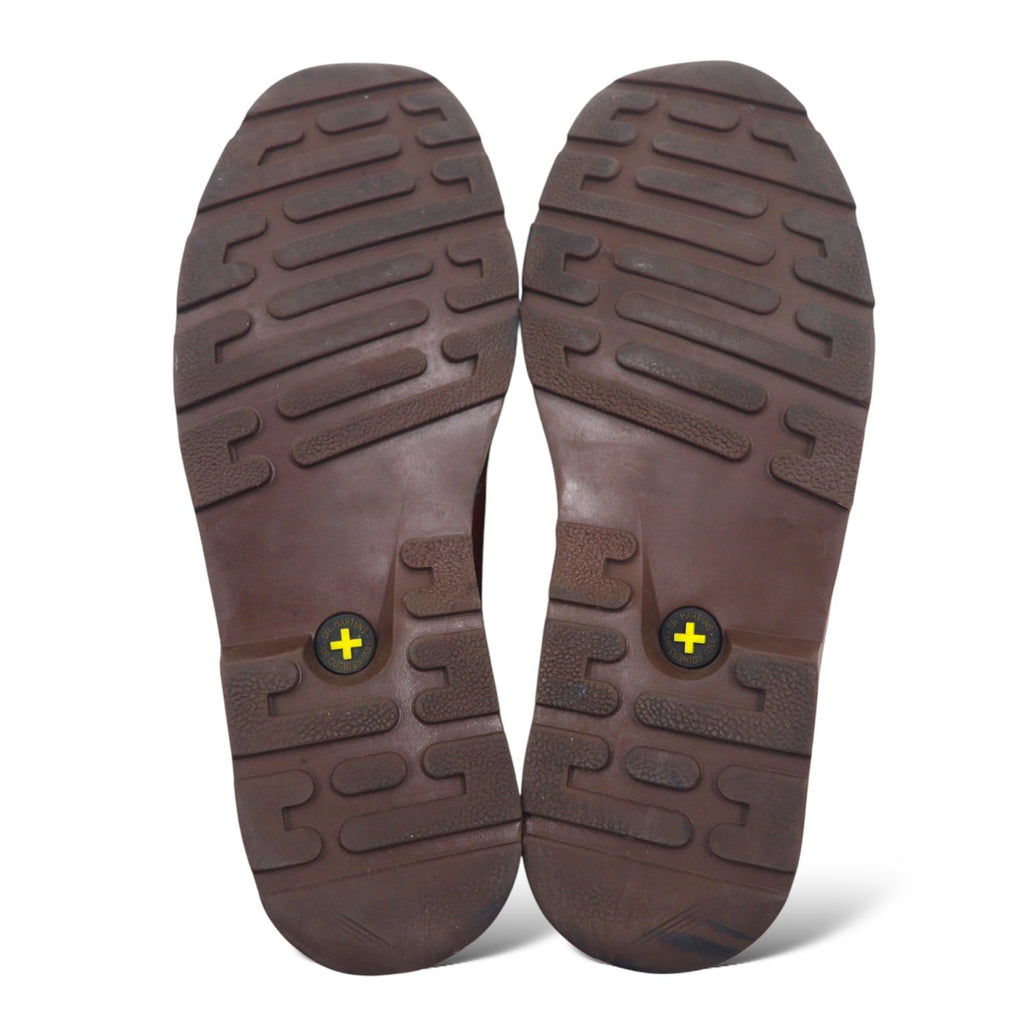 Dr. Martens Scarpe Basse Oxford Eleganti in Pelle, 26 cm, Marroni, con Ammortizzazione ad Aria, Casual Eleganti 11566