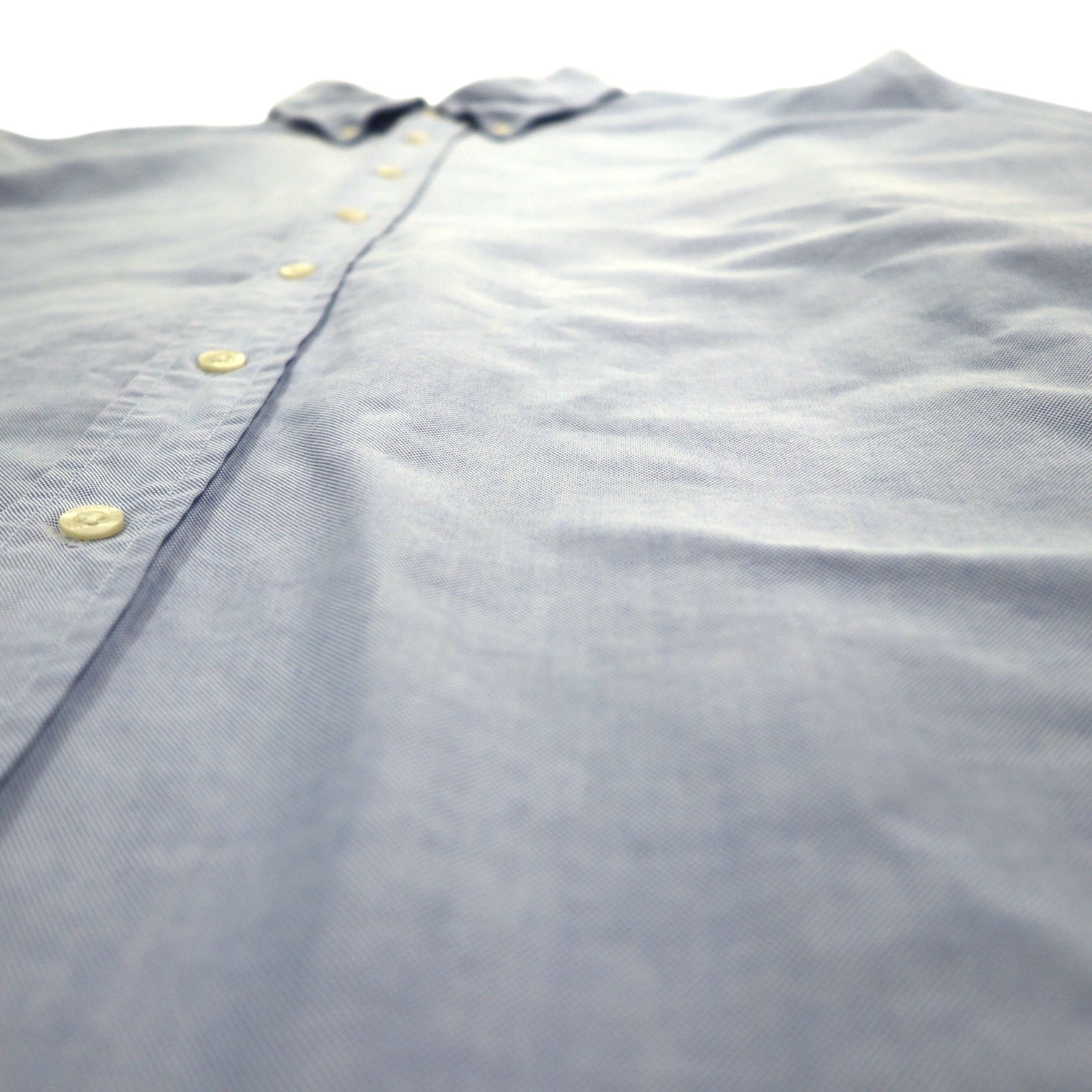 Brooks Brothers Camicia button-down Oxford in cotone Supima 2XL blu taglia grande con logo ricamato