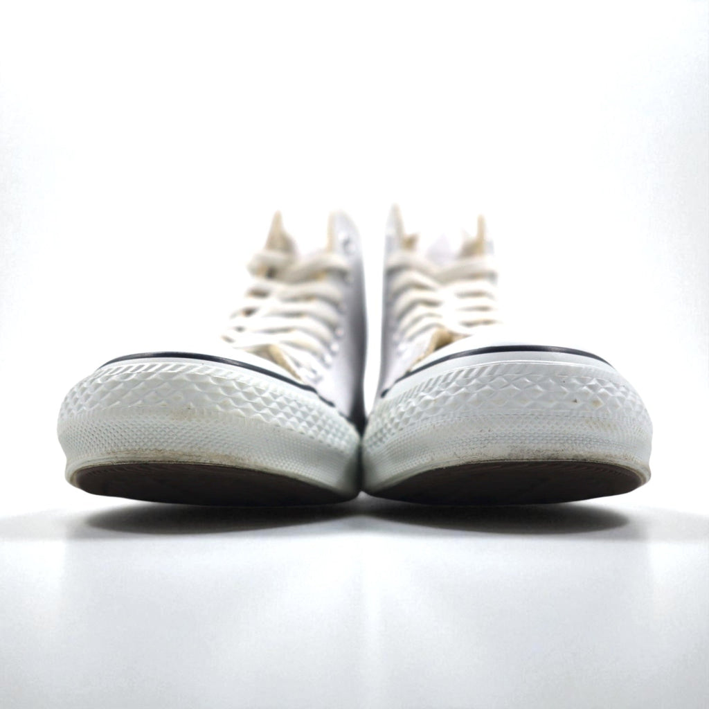 CONVERSE オールレザー オールスター ALL STAR ハイカットスニーカー 26cm ホワイト レザー 18615