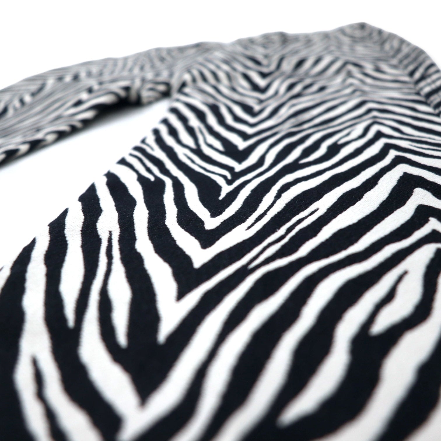 HELMUT LANG Pantaloni Motely Jacquard Zebra Spigato 2 Bianco Nero Misto Cotone Seta MONTLEY PANT H09HW210 Nuovo