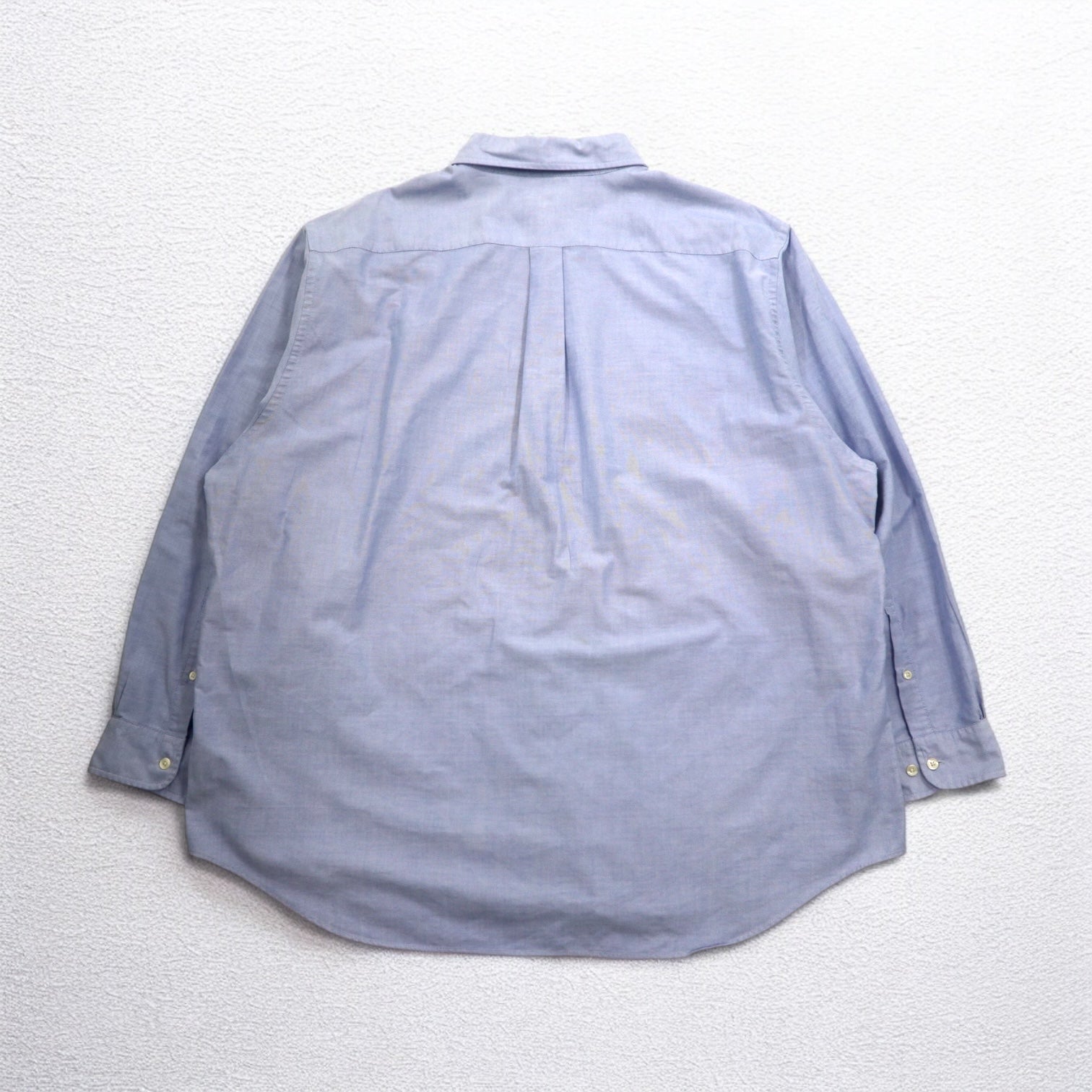 Brooks Brothers Camicia button-down Oxford in cotone Supima 2XL blu taglia grande con logo ricamato