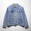 Levi's anni '90, Made in USA, giacca trucker in denim modello 3rd tipo, Gジャン, XL, indaco blu, 57510-0214