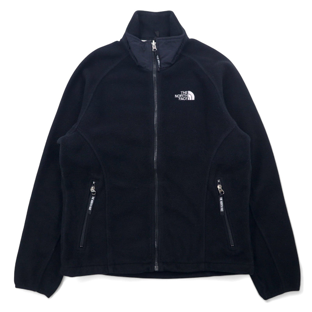 THE NORTH FACE Polartec POLARTEC Giacca in pile M Nero Poliestere Logo centrale ricamato Coulisse