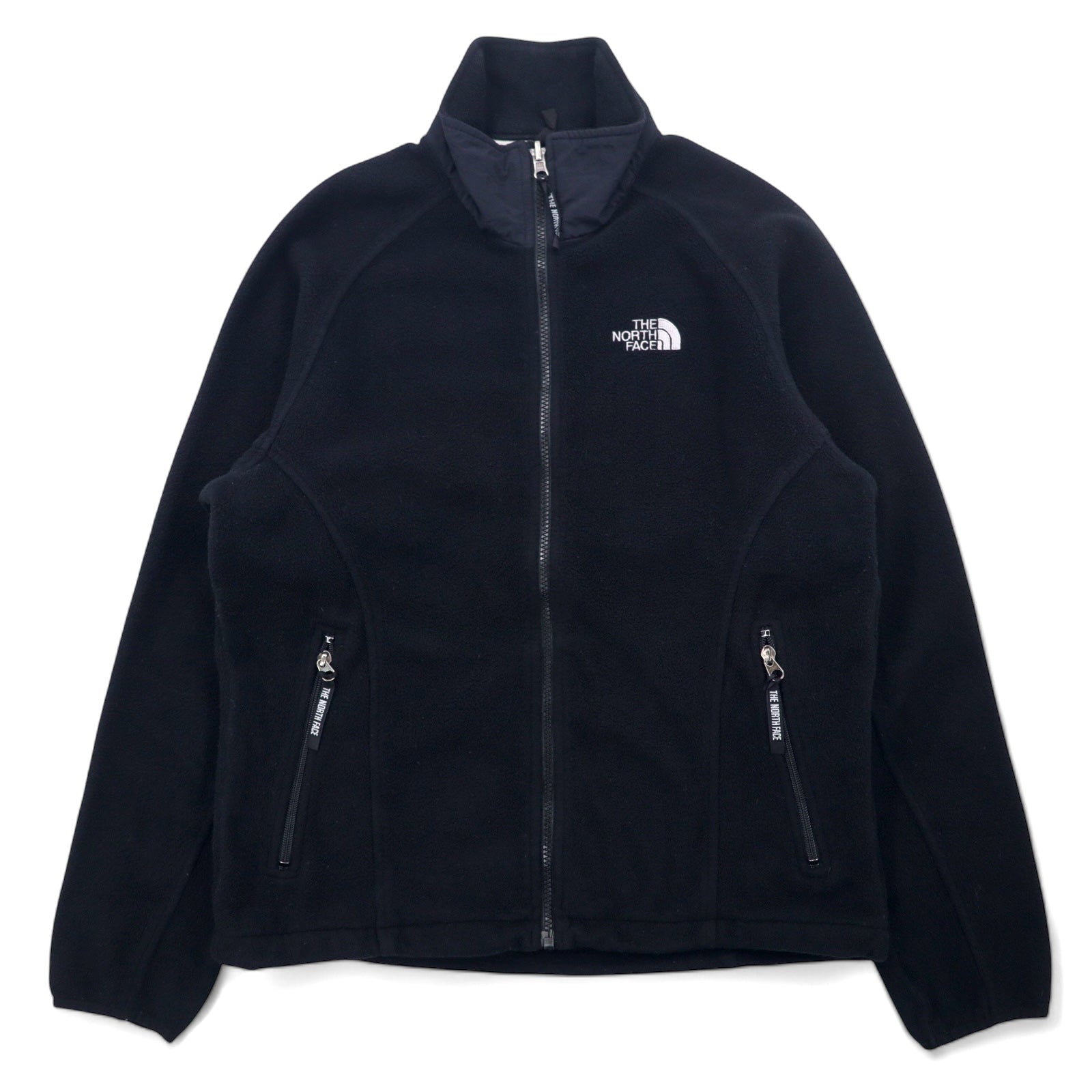 THE NORTH FACE Polartec POLARTEC Giacca in pile M Nero Poliestere Logo centrale ricamato Coulisse
