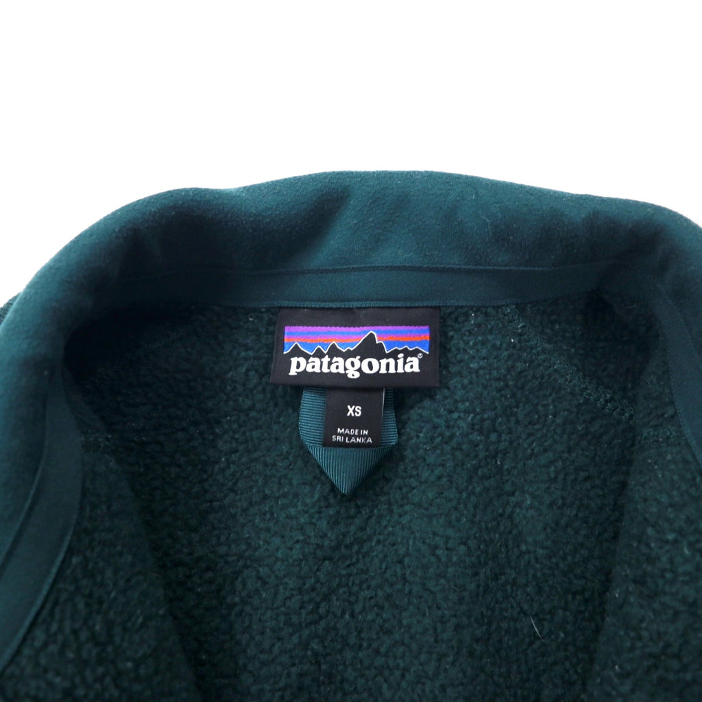 patagonia ベターセーター ハーフジップ フリースジャケット XS グリーン ポリエステル Women's Better Sweater 1/4-Zip 25618FA19