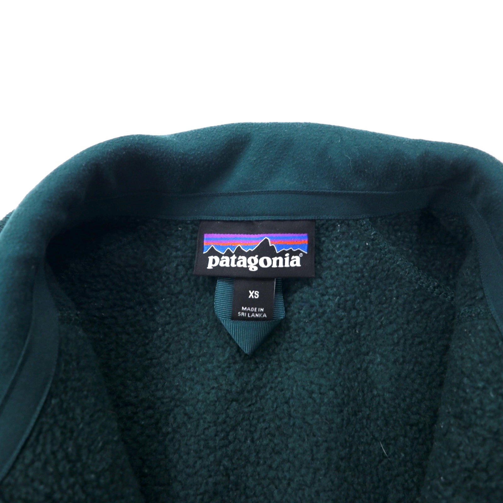 Patagonia Better Sweater giacca in pile con mezza zip, taglia XS, colore verde, in poliestere, modello donna Better Sweater 1/4-Zip 25618FA19