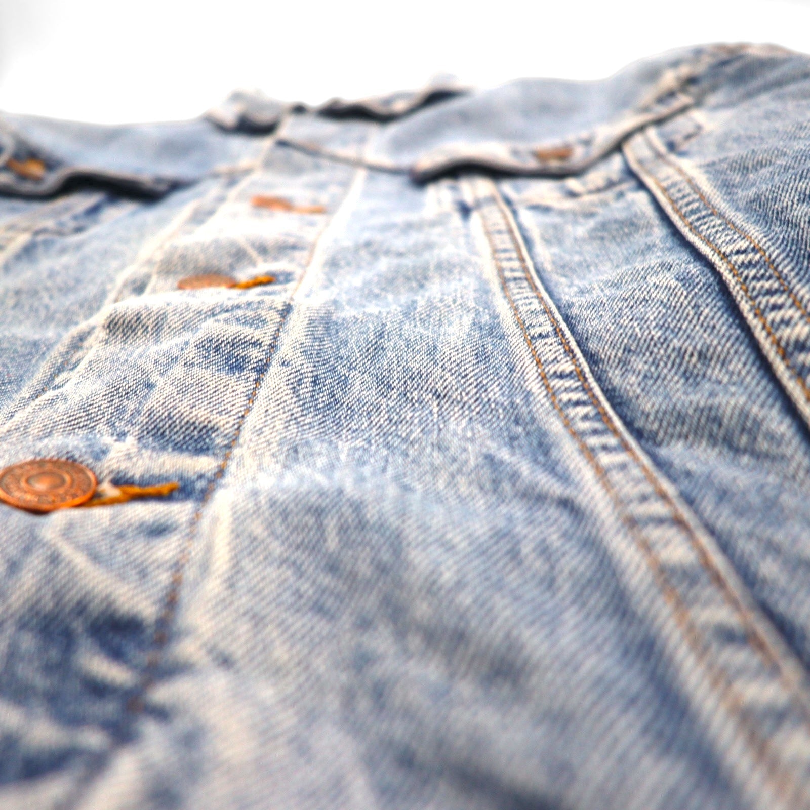 Levi's anni '90, Made in USA, giacca trucker in denim modello 3rd tipo, Gジャン, XL, indaco blu, 57510-0214