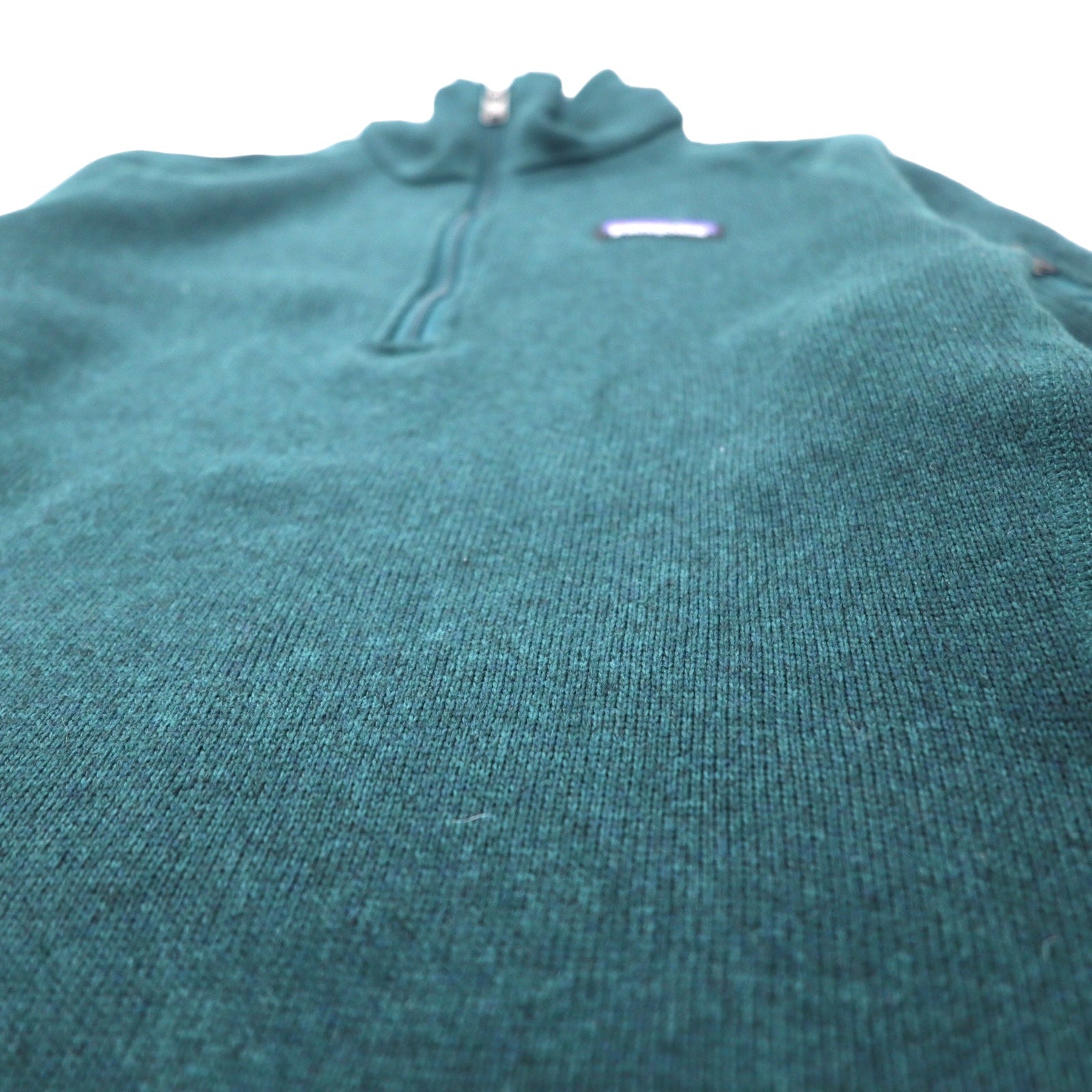 Patagonia Better Sweater giacca in pile con mezza zip, taglia XS, colore verde, in poliestere, modello donna Better Sweater 1/4-Zip 25618FA19