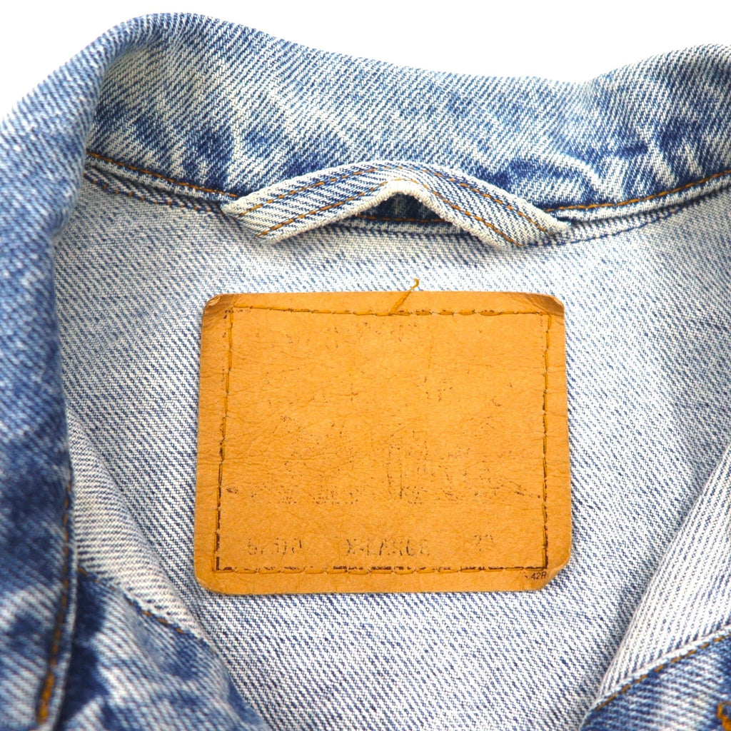 Levi's anni '90, Made in USA, giacca trucker in denim modello 3rd tipo, Gジャン, XL, indaco blu, 57510-0214