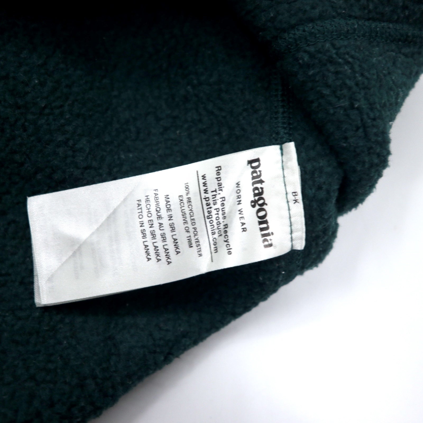Patagonia Better Sweater giacca in pile con mezza zip, taglia XS, colore verde, in poliestere, modello donna Better Sweater 1/4-Zip 25618FA19