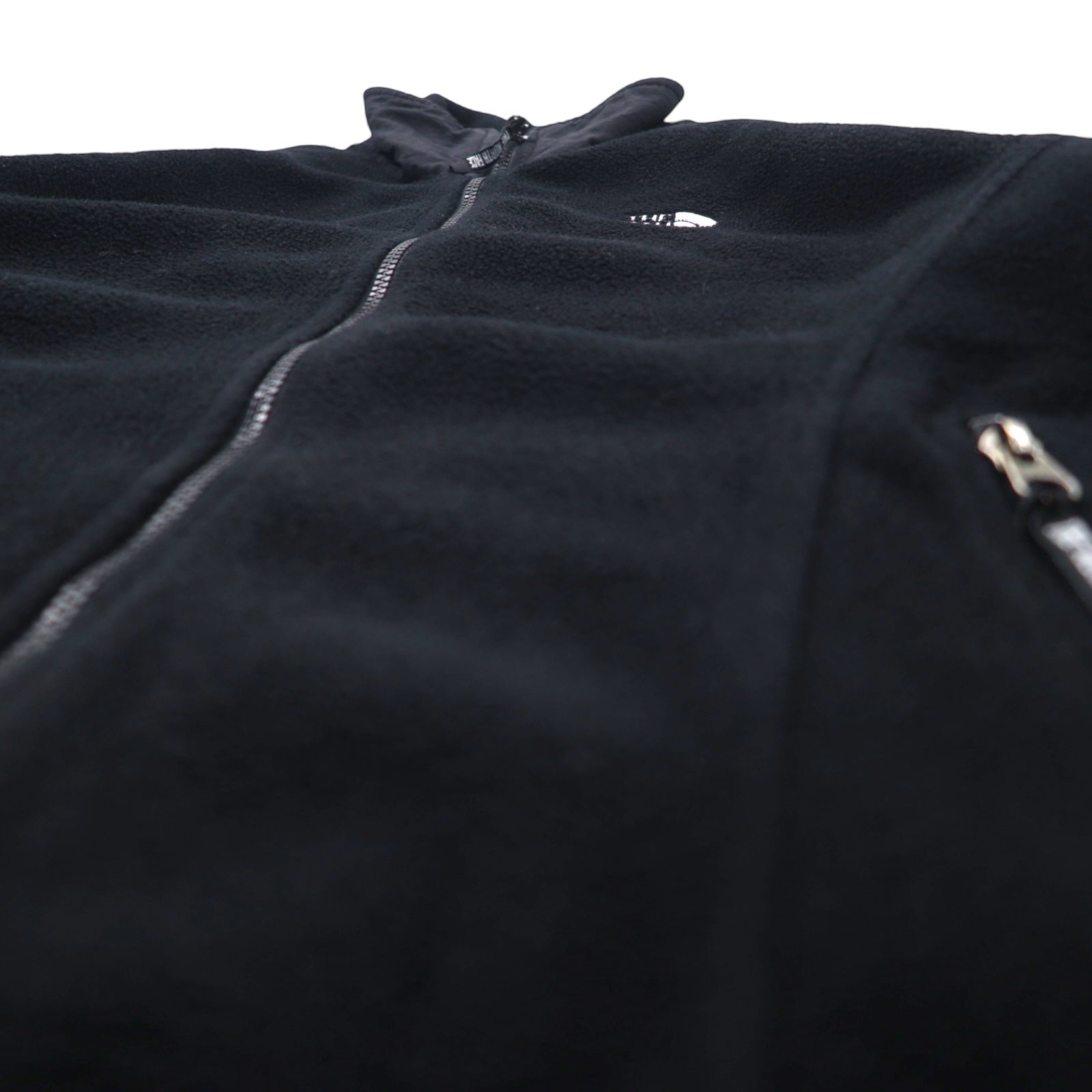THE NORTH FACE Polartec POLARTEC Giacca in pile M Nero Poliestere Logo centrale ricamato Coulisse