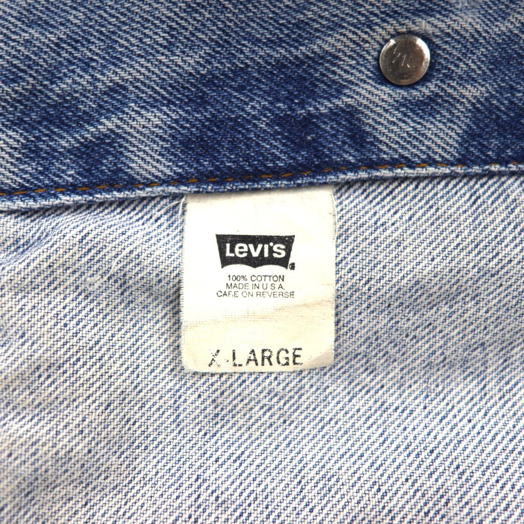 Levi's anni '90, Made in USA, giacca trucker in denim modello 3rd tipo, Gジャン, XL, indaco blu, 57510-0214