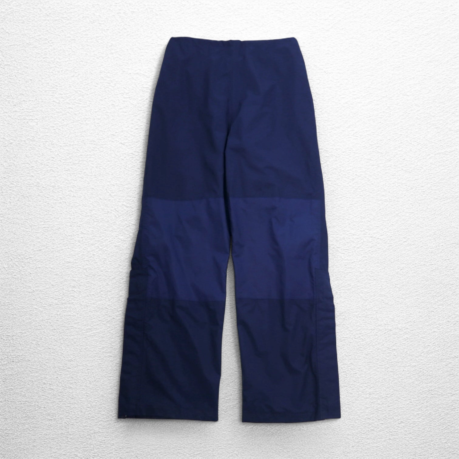 Cabela's anni '80 GORE-TEX Nylon Shell Pants M Blu scuro Cerniere sulle caviglie Spacchi