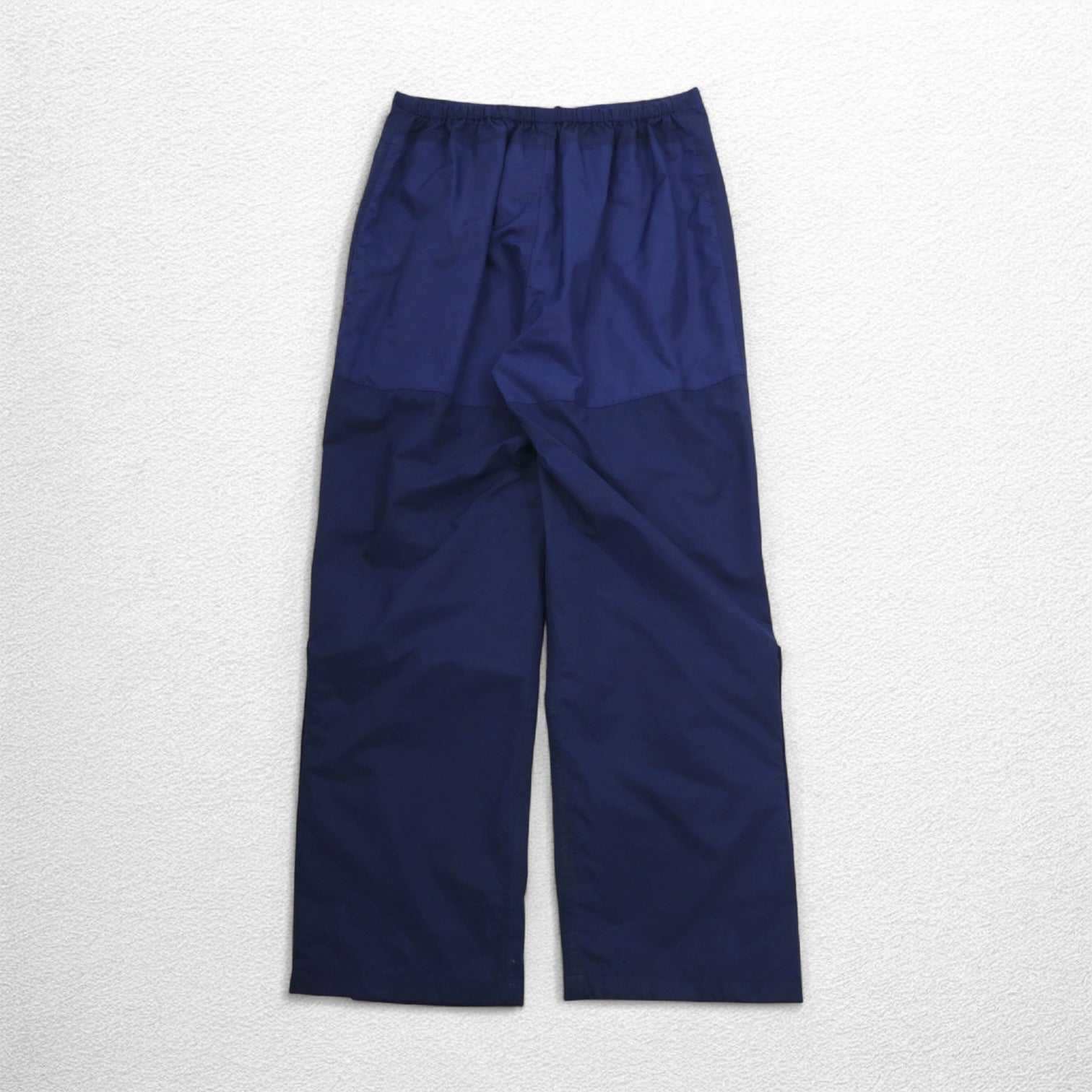 Cabela's anni '80 GORE-TEX Nylon Shell Pants M Blu scuro Cerniere sulle caviglie Spacchi