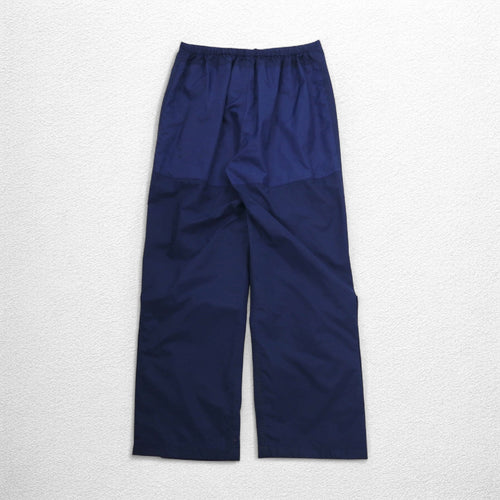 Cabela's anni '80 GORE-TEX Nylon Shell Pants M Blu scuro Cerniere sulle caviglie Spacchi