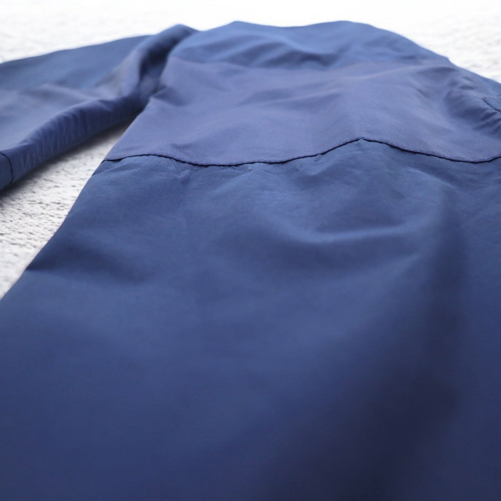 Cabela's anni '80 GORE-TEX Nylon Shell Pants M Blu scuro Cerniere sulle caviglie Spacchi