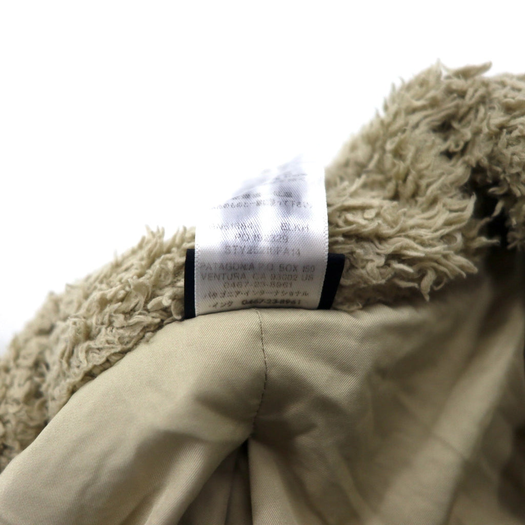 Patagonia Los Gatos giacca in pile con zip intera M beige poliestere 25210FA14