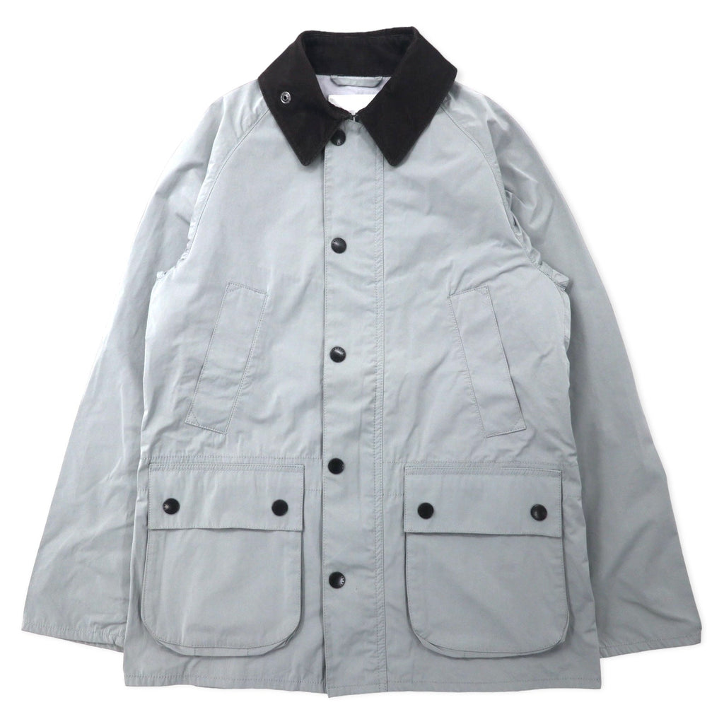 Barbour Bedale SL Giacca S Grigio Poliestere Colletto in Velluto a Coste 1701085