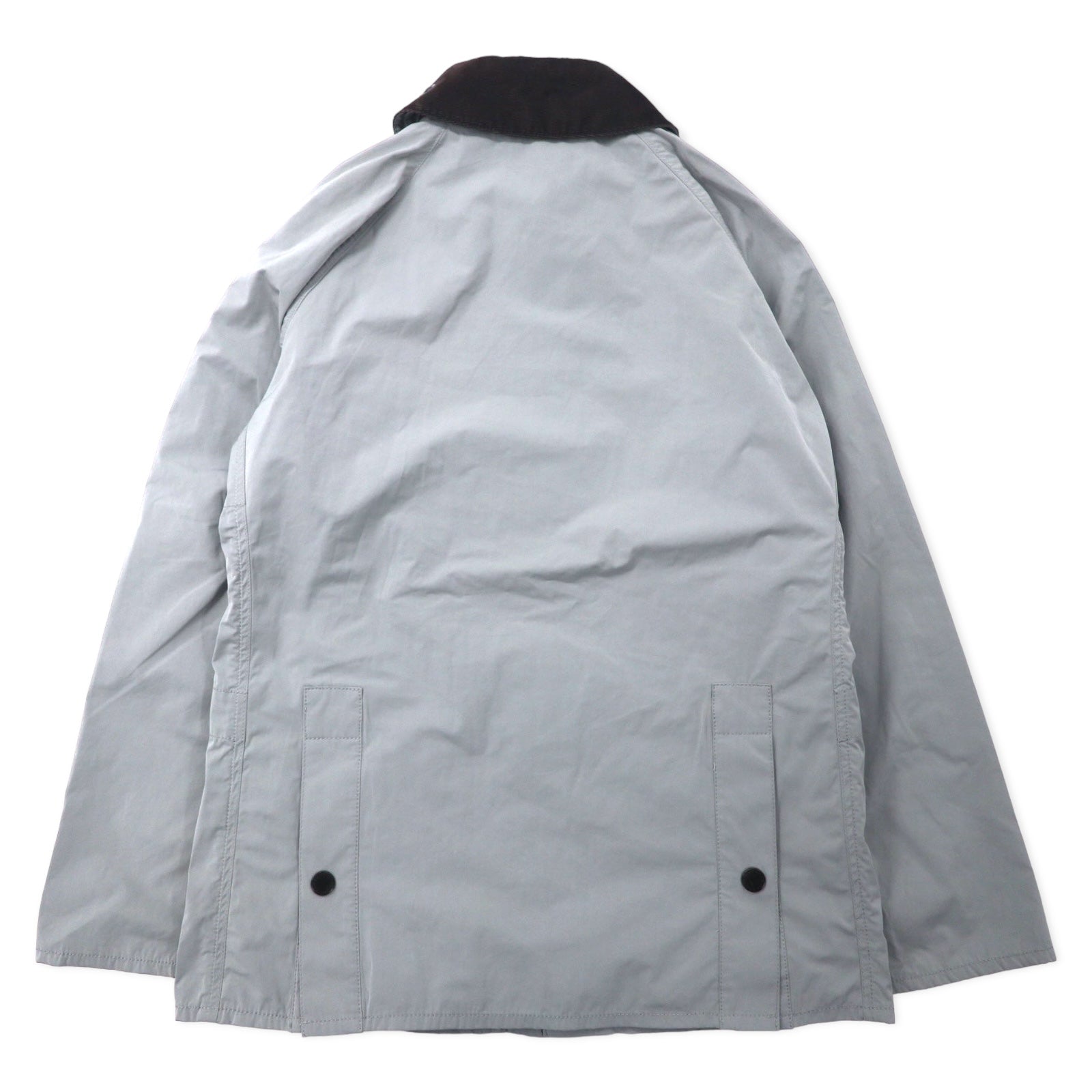 Barbour Bedale SL Giacca S Grigio Poliestere Colletto in Velluto a Coste 1701085