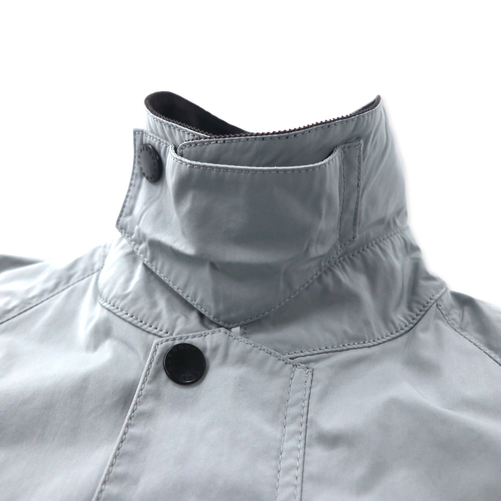 Barbour Bedale SL Giacca S Grigio Poliestere Colletto in Velluto a Coste 1701085