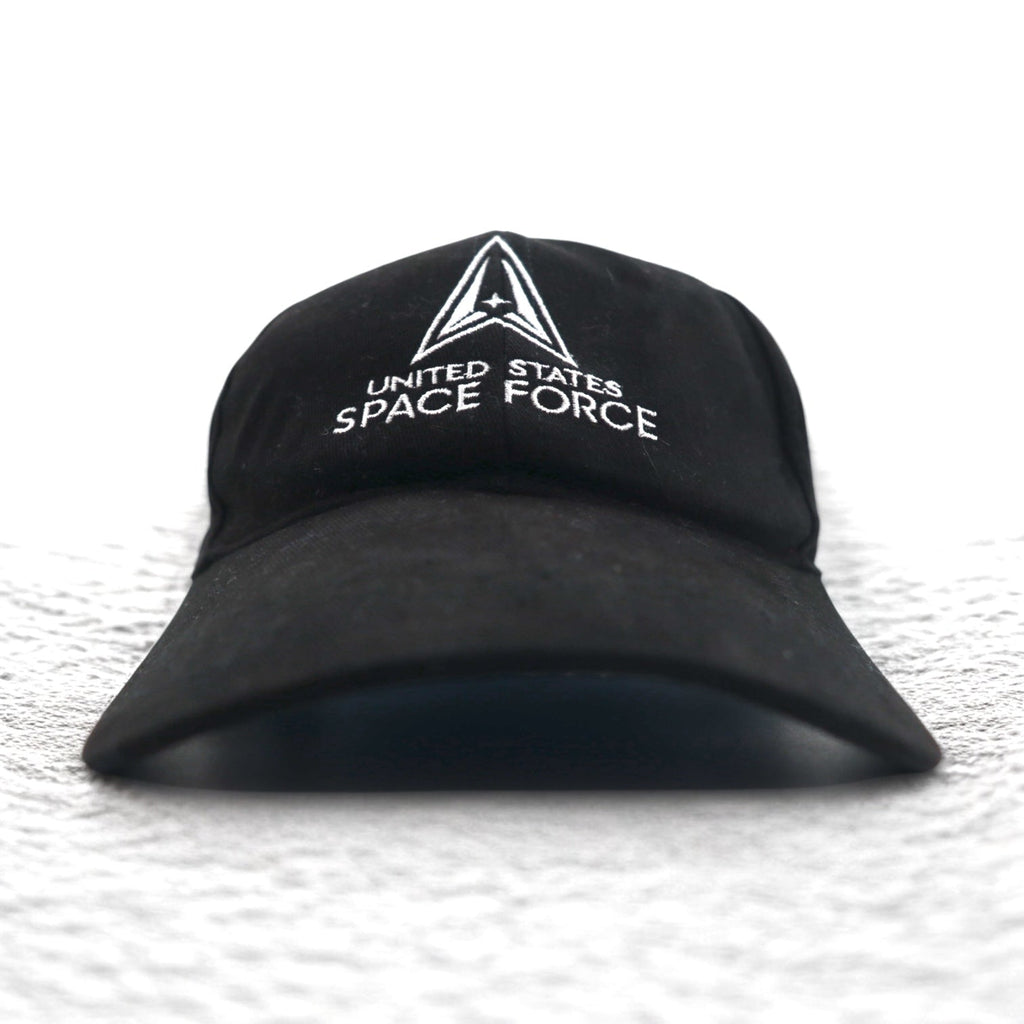 Cappellino da baseball USA made SPACE FORCE US Space Force TAGLIA UNICA nero cotone militare