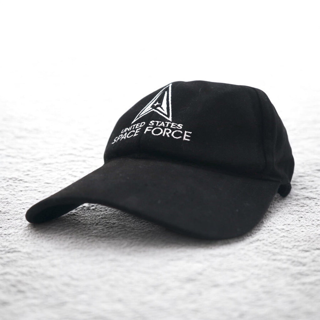 Cappellino da baseball USA made SPACE FORCE US Space Force TAGLIA UNICA nero cotone militare