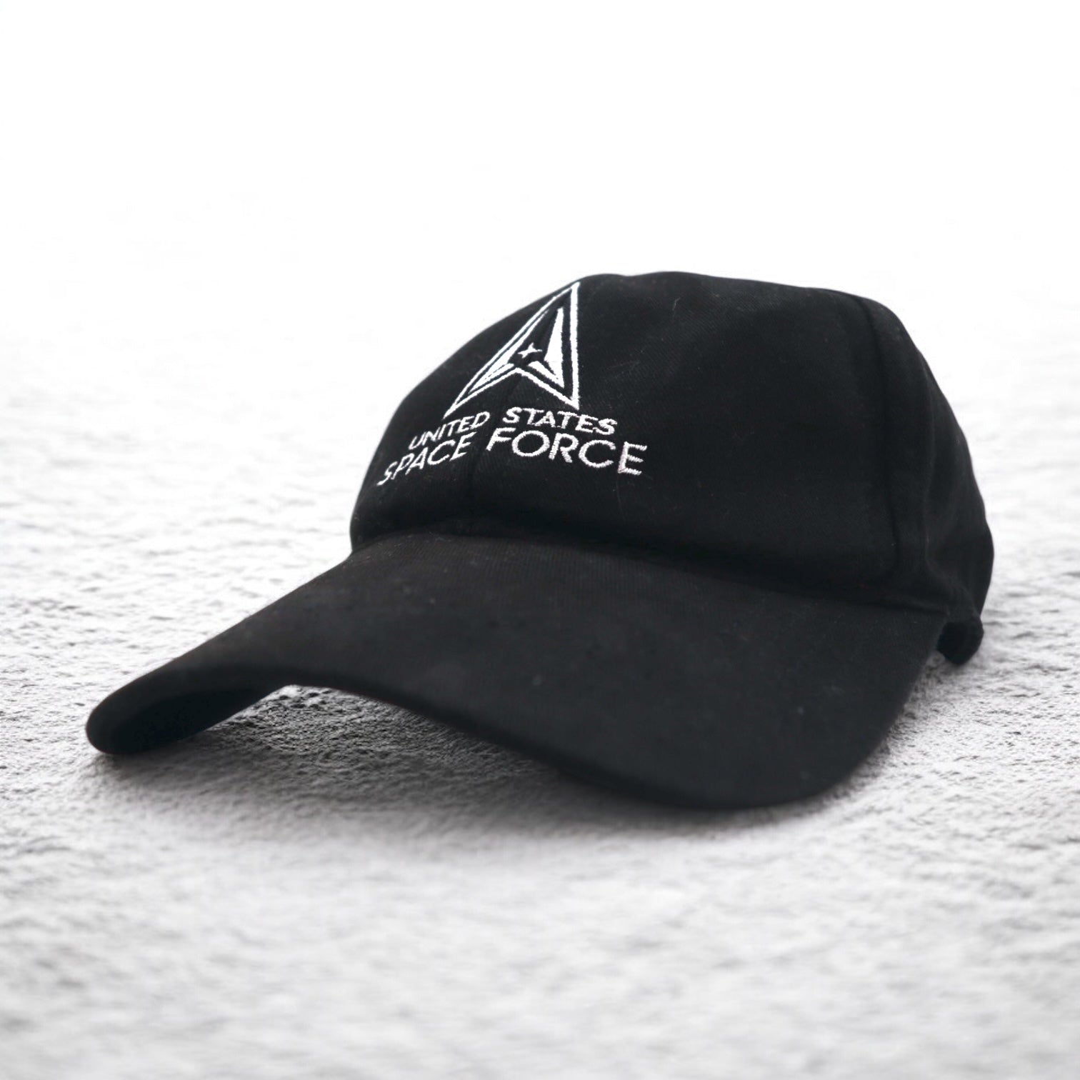 Cappellino da baseball USA made SPACE FORCE US Space Force TAGLIA UNICA nero cotone militare