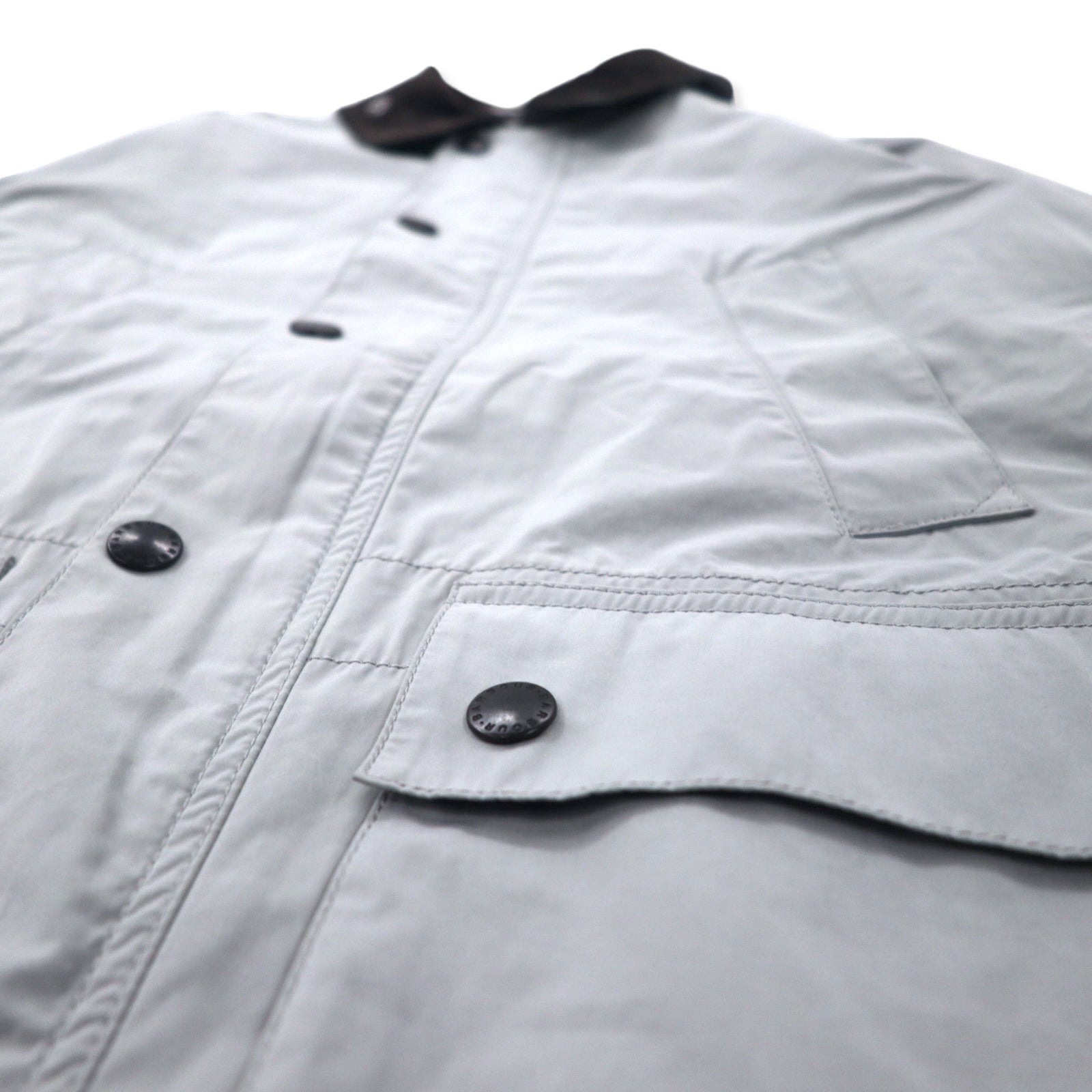 Barbour Bedale SL Giacca S Grigio Poliestere Colletto in Velluto a Coste 1701085