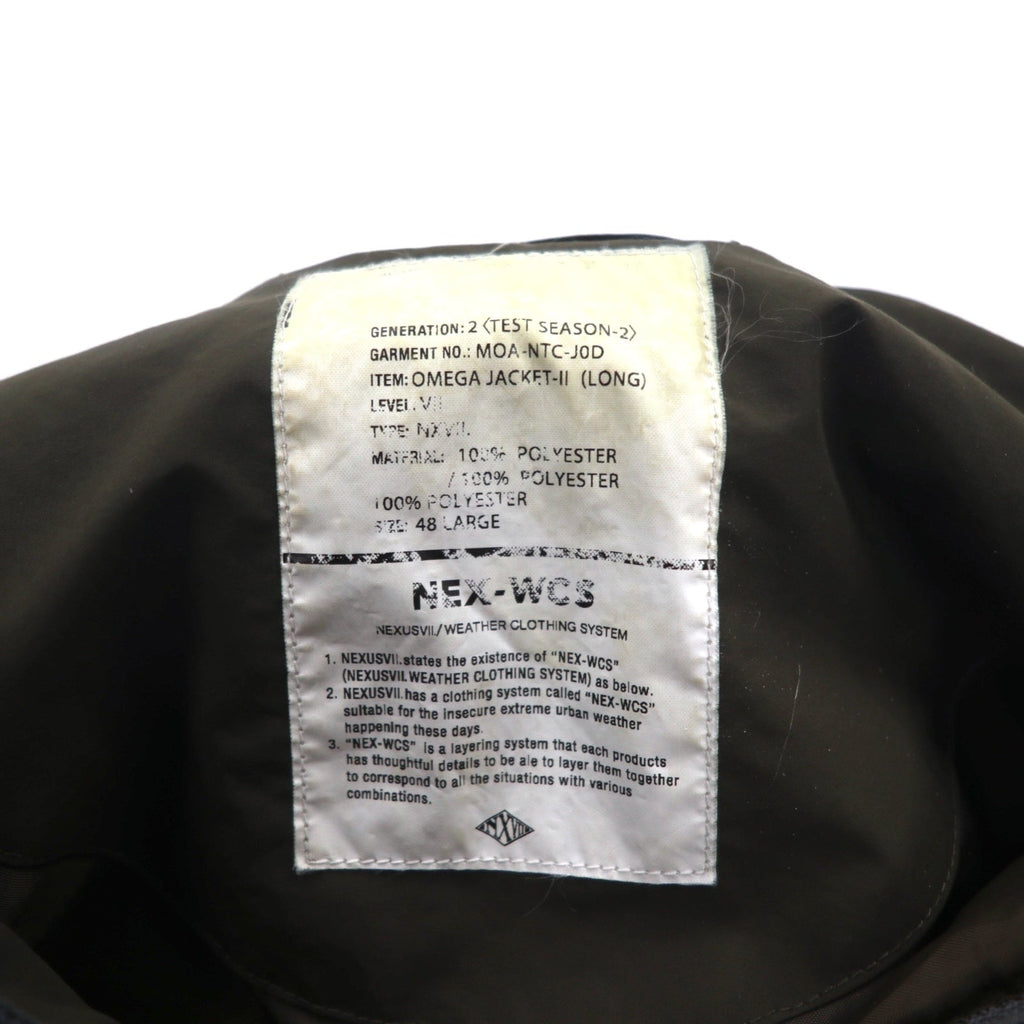 NEXUS7 Omega Jacket, imbottito, militare, taglia L, colore kaki, MOA-NTC-J0D OMEGA JACKET-II
