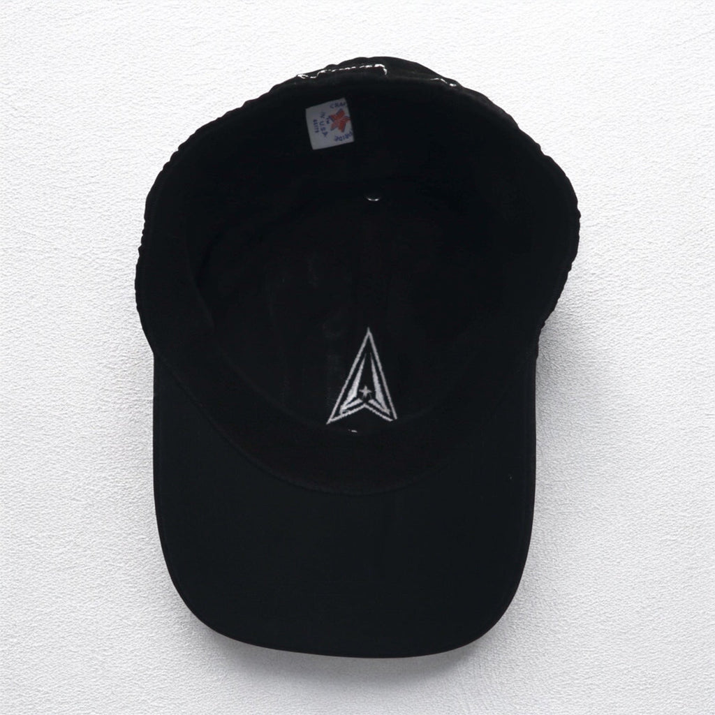 Cappellino da baseball USA made SPACE FORCE US Space Force TAGLIA UNICA nero cotone militare