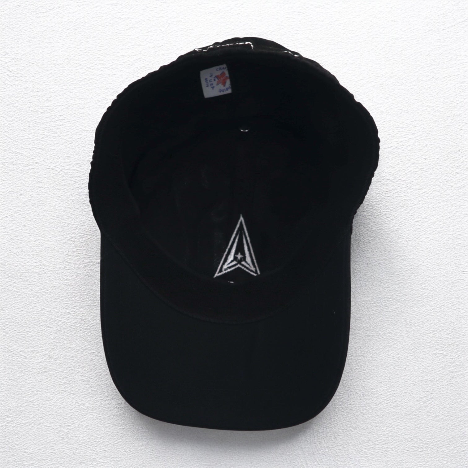 Cappellino da baseball USA made SPACE FORCE US Space Force TAGLIA UNICA nero cotone militare