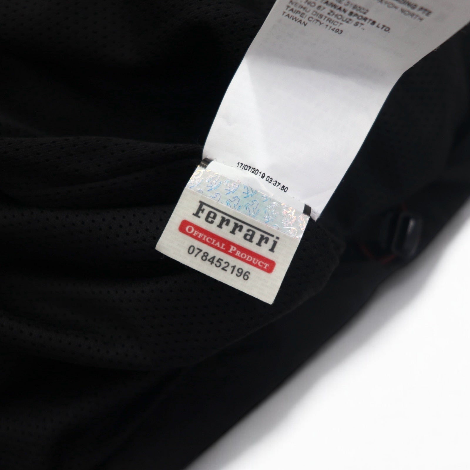 PUMA × Ferrari Giacca a vento tessuta in nylon Street Woven Jacket L nero 596137-02