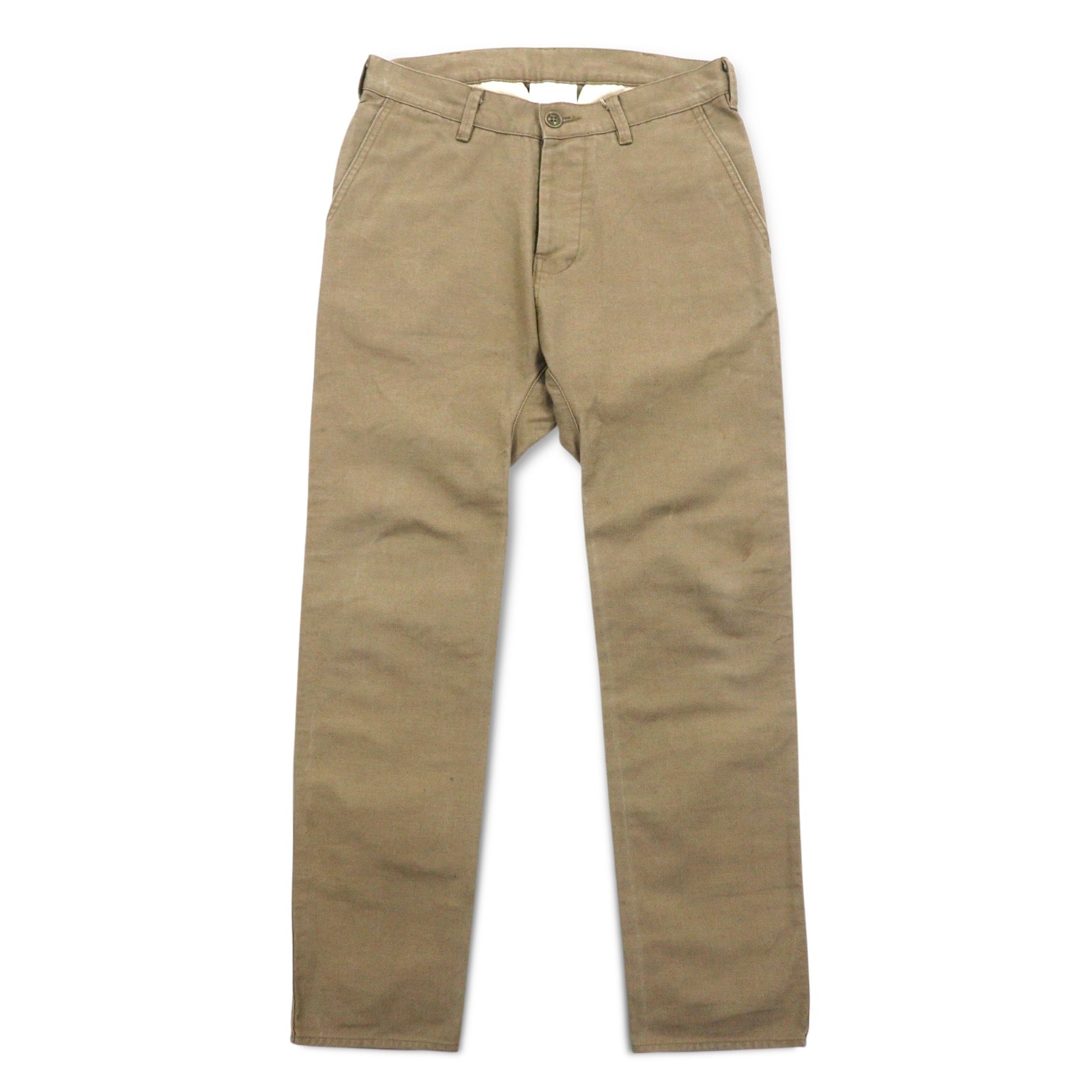 one gravity × International Gallery BEAMS Pantaloni alla turca S Beige Cotone Fabbricato in Giappone
