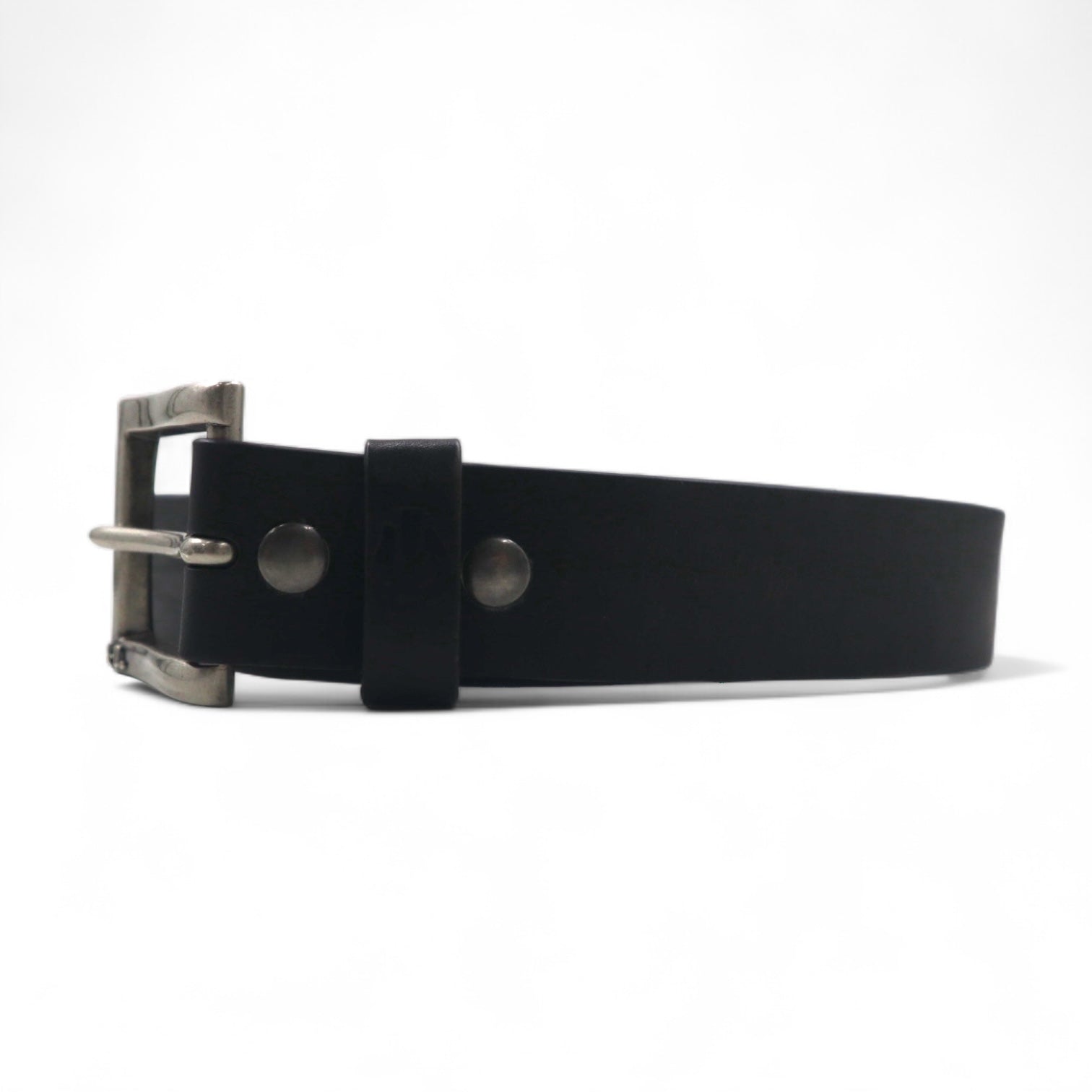 HARLEY DAVIDSON Cintura in pelle 38 Nera, in pelle bovina, fibbia in metallo argentato 97806-18VM