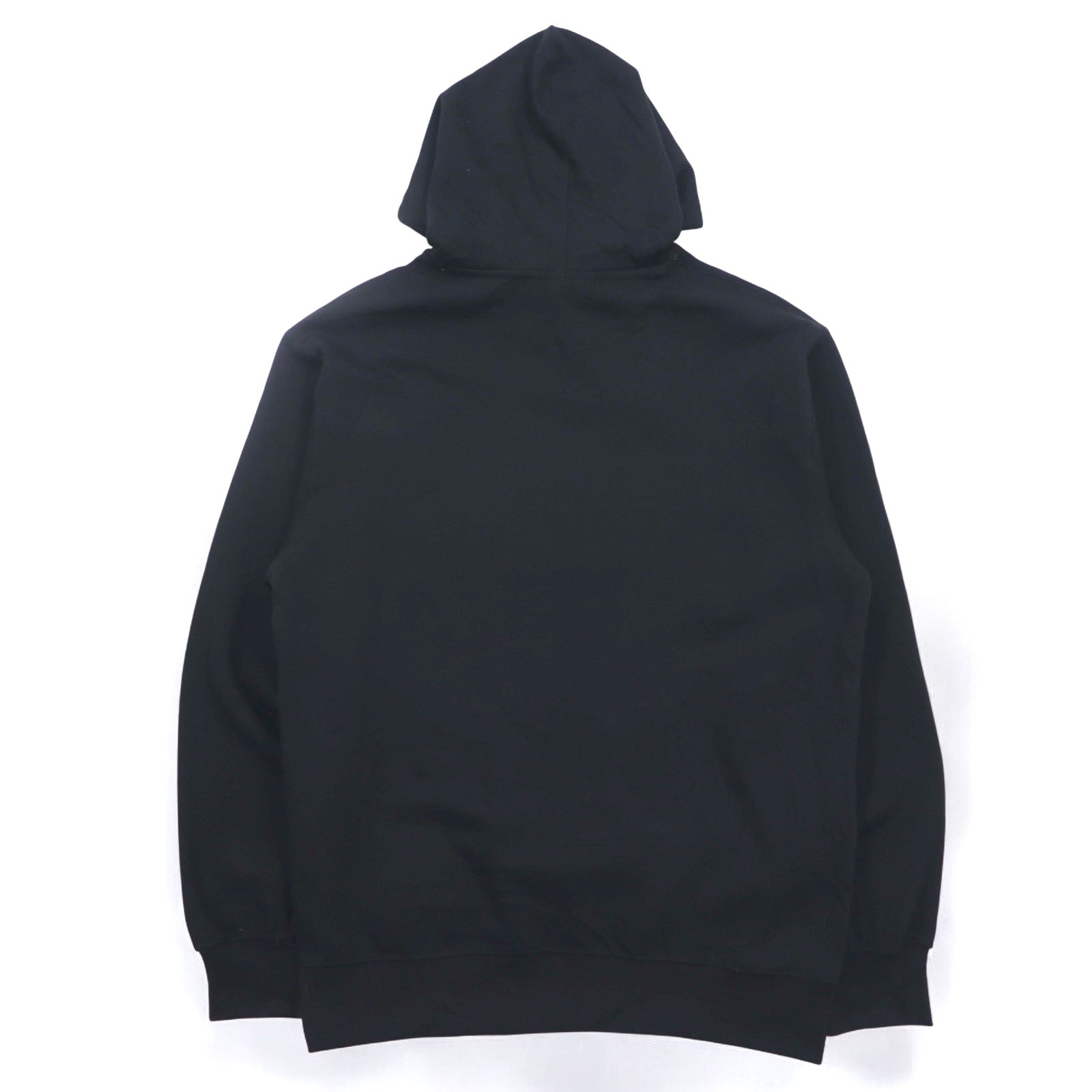 NIKE Felpa con cappuccio pullover M Nera JUST DO IT HOODIE 928717-010 Made in Pakistan Articolo non usato