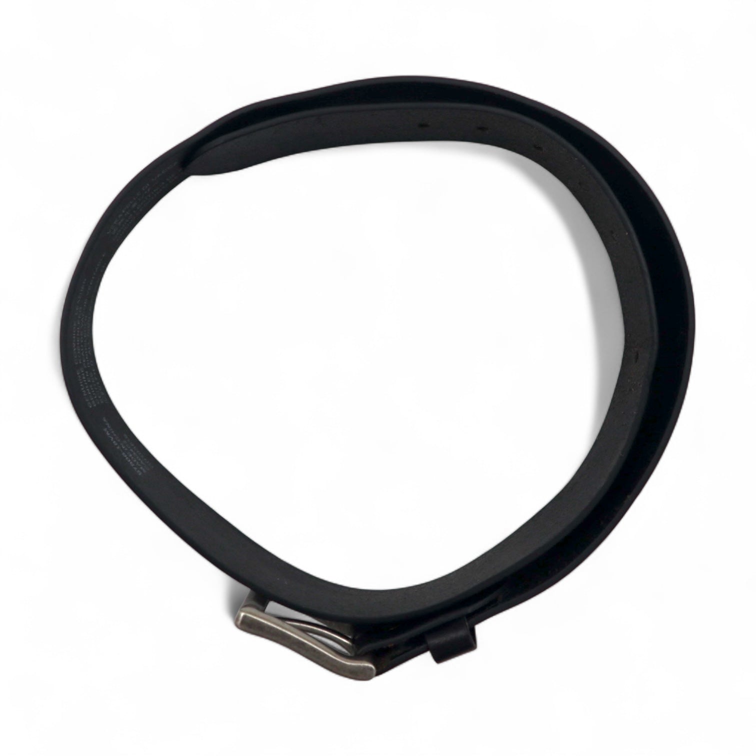 HARLEY DAVIDSON Cintura in pelle 38 Nera, in pelle bovina, fibbia in metallo argentato 97806-18VM