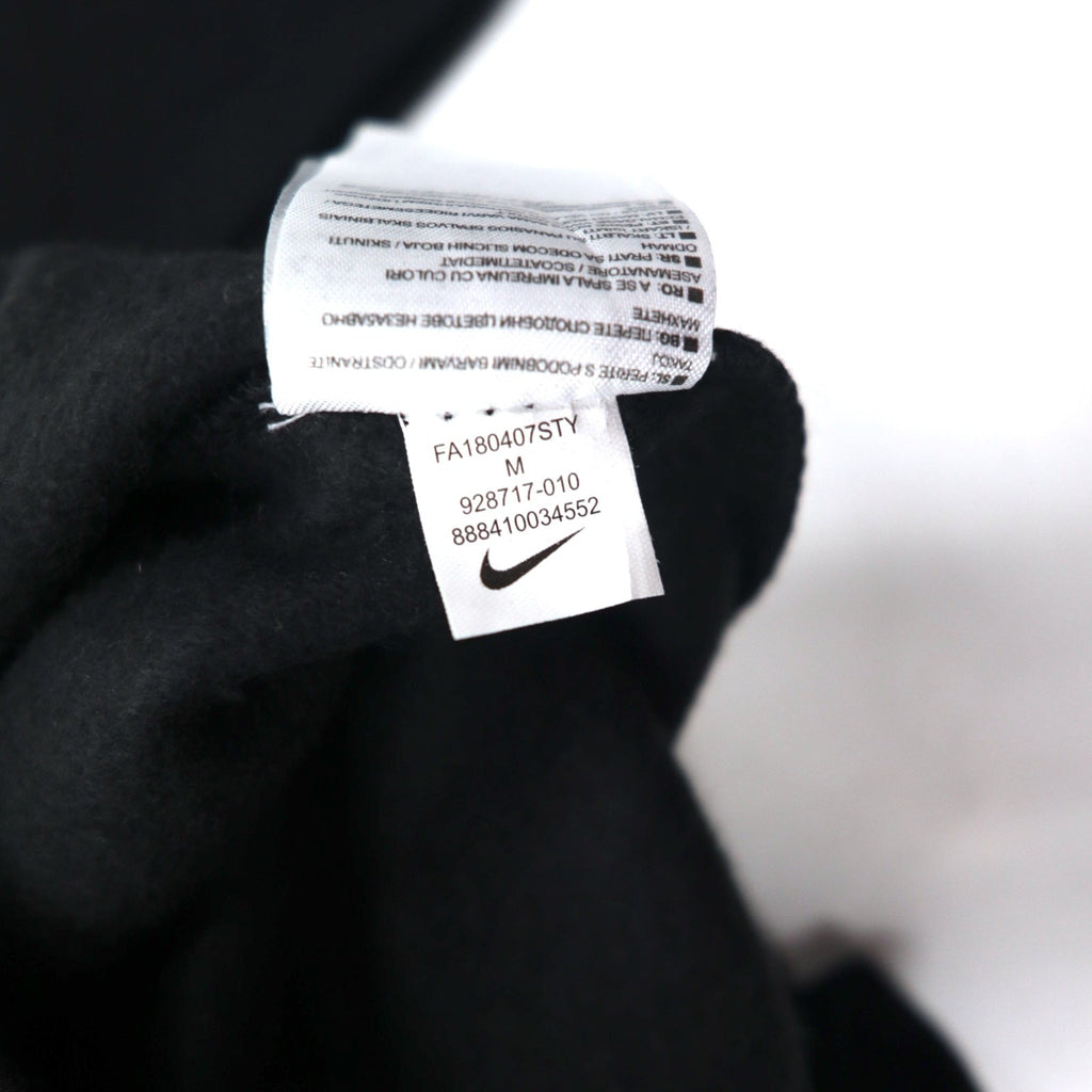 NIKE プルオーバーパーカー M ブラック JUST DO IT HOODIE 928717-010 パキスタン製 未使用品