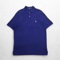 POLO RALPH LAUREN Polo classica L CLASSIC FIT Cotone piqué blu navy Ricamo piccolo pony